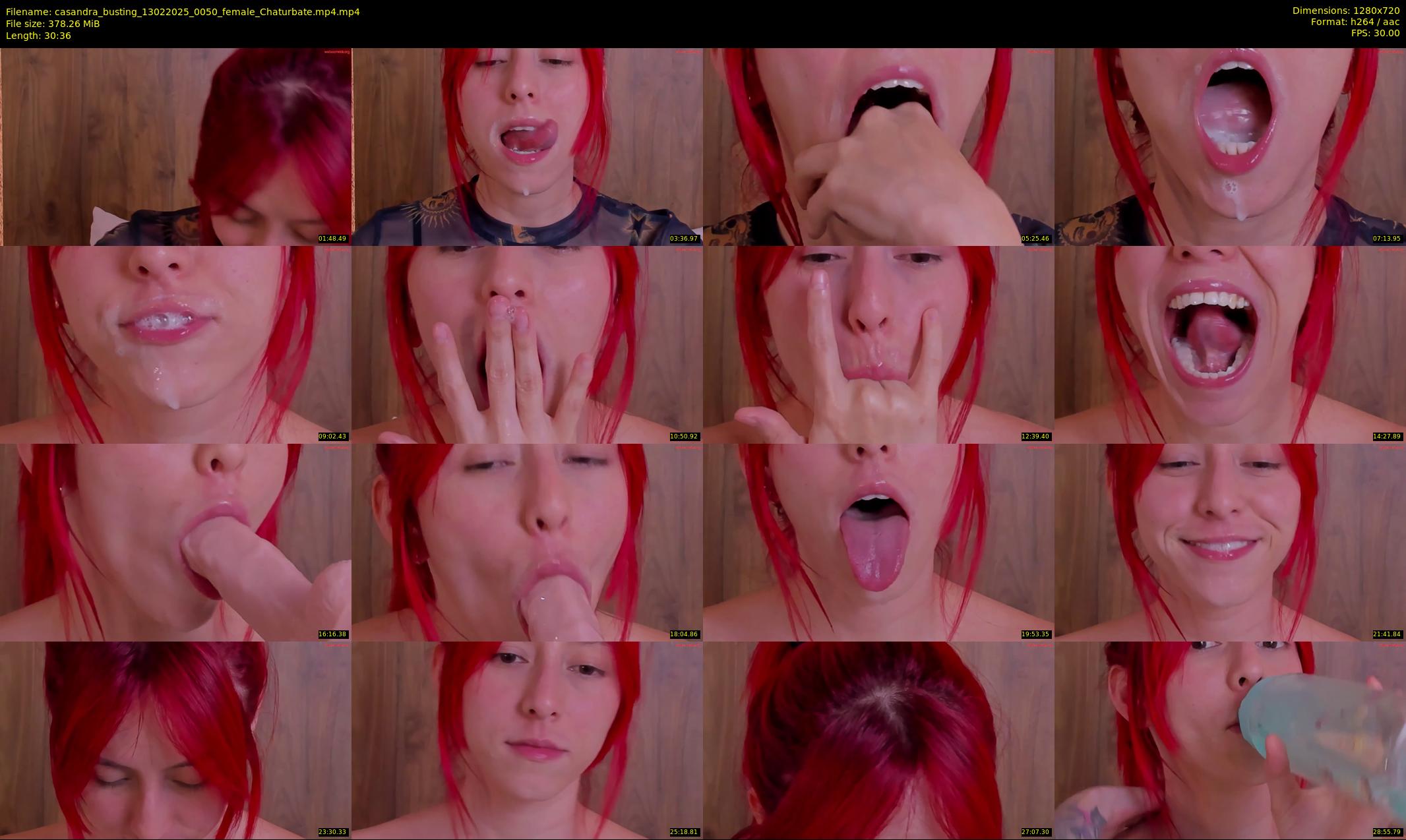 casandra_busting — 31 minute Chaturbate female cam show recording, 720p, Feb 13, 2025
