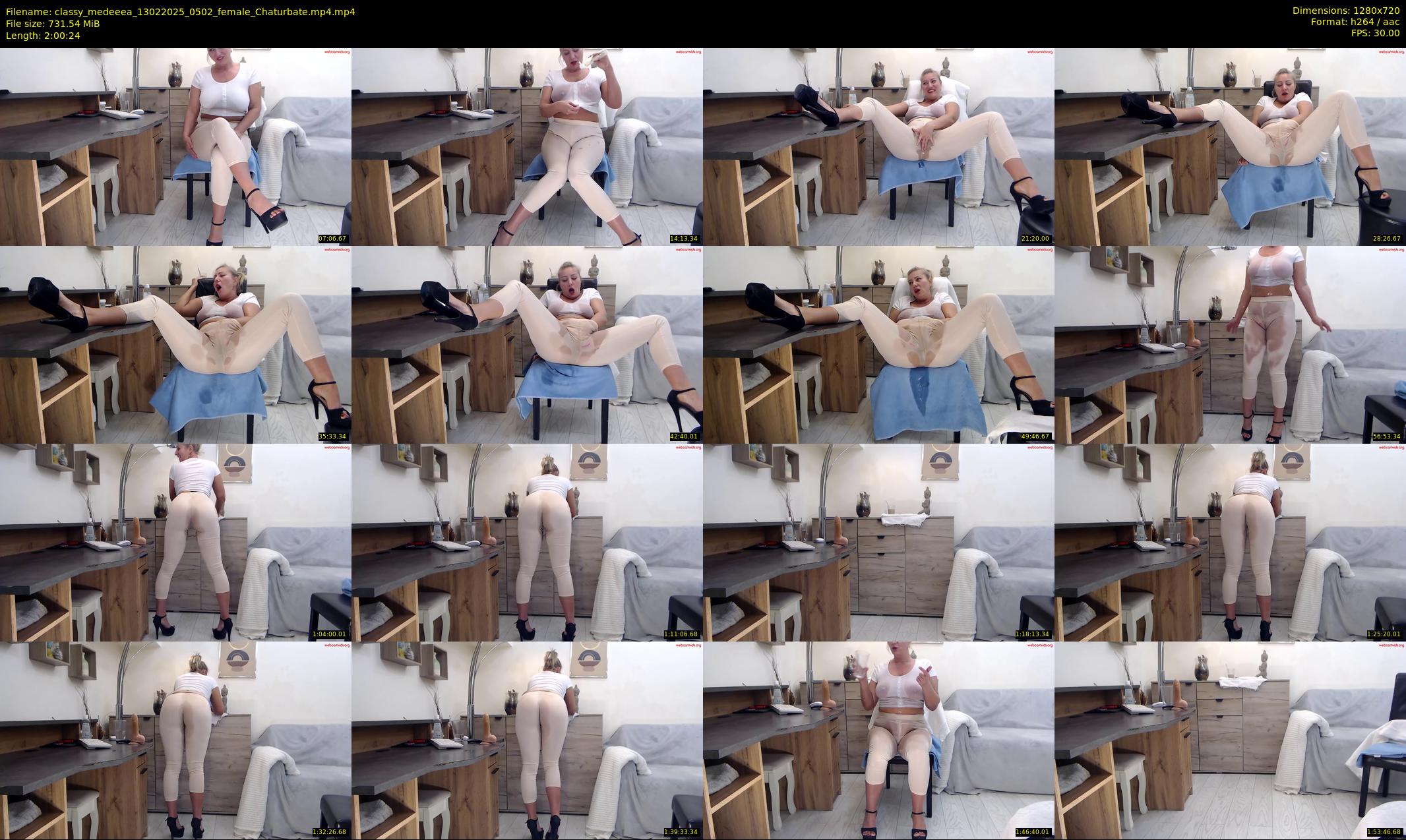 classy_medeeea — 121 minute Chaturbate female cam show recording, 720p, Feb 13, 2025