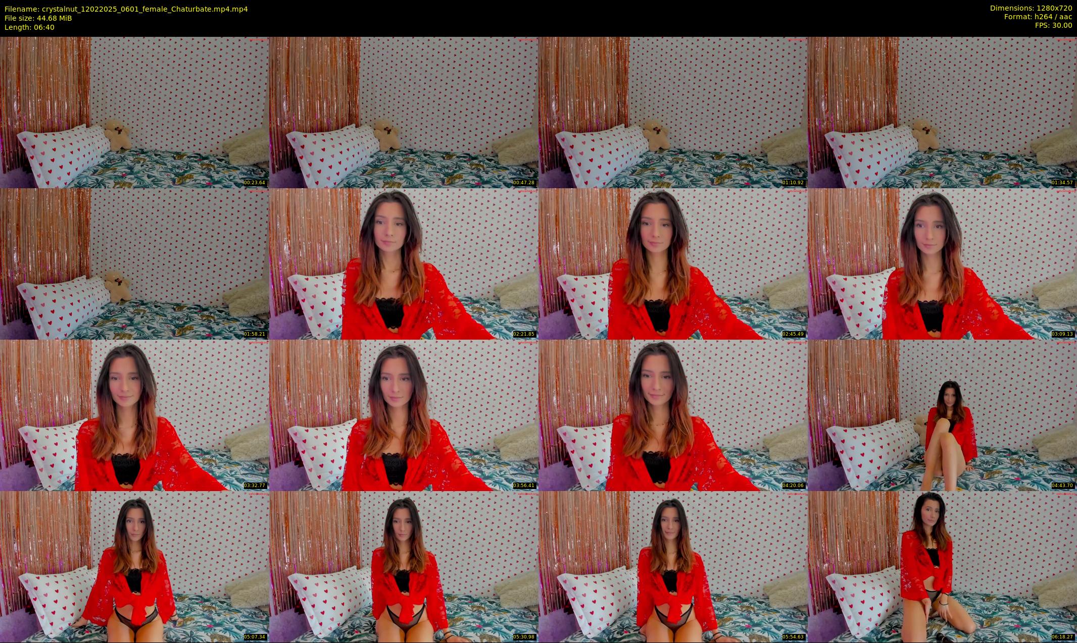crystalnut — 7 minute Chaturbate female cam show recording, 720p, Feb 12, 2025