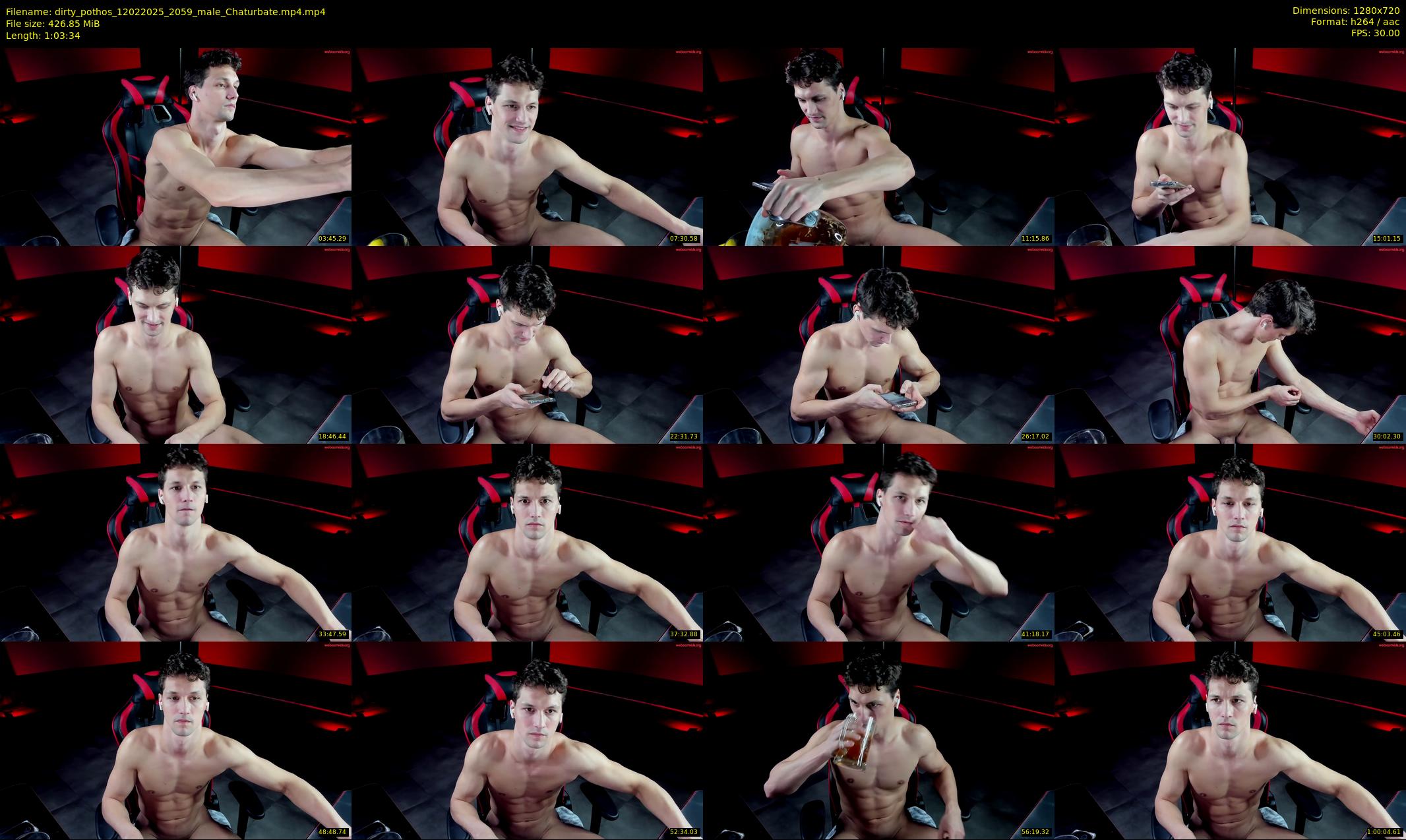 dirty_pothos — 64 minute Chaturbate male cam show recording, 720p, Feb 12, 2025