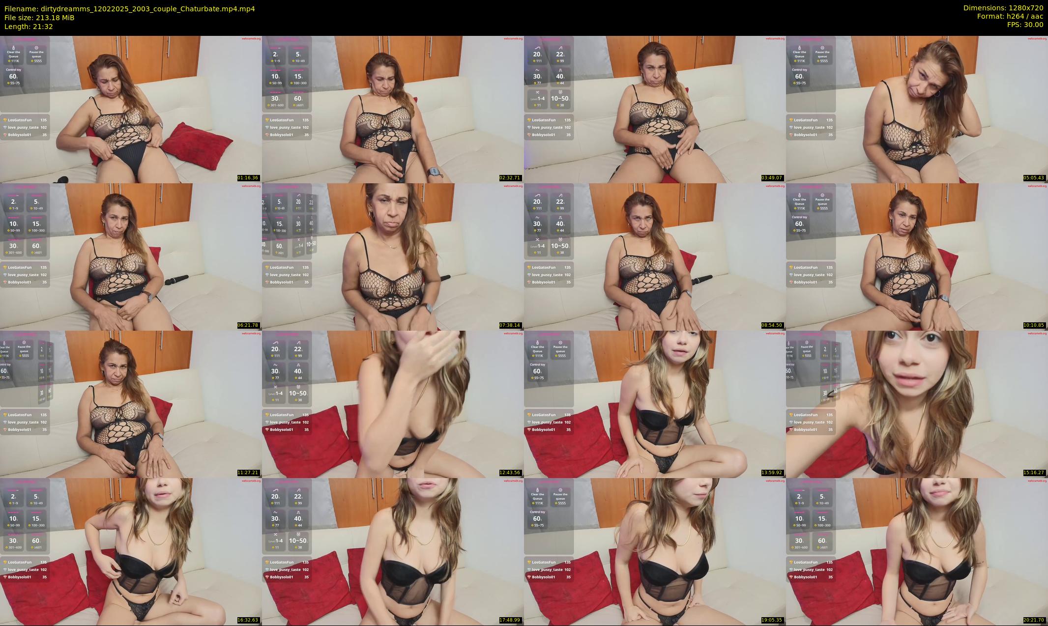 dirtydreamms — 22 minute Chaturbate couple cam show recording, 720p, Feb 12, 2025