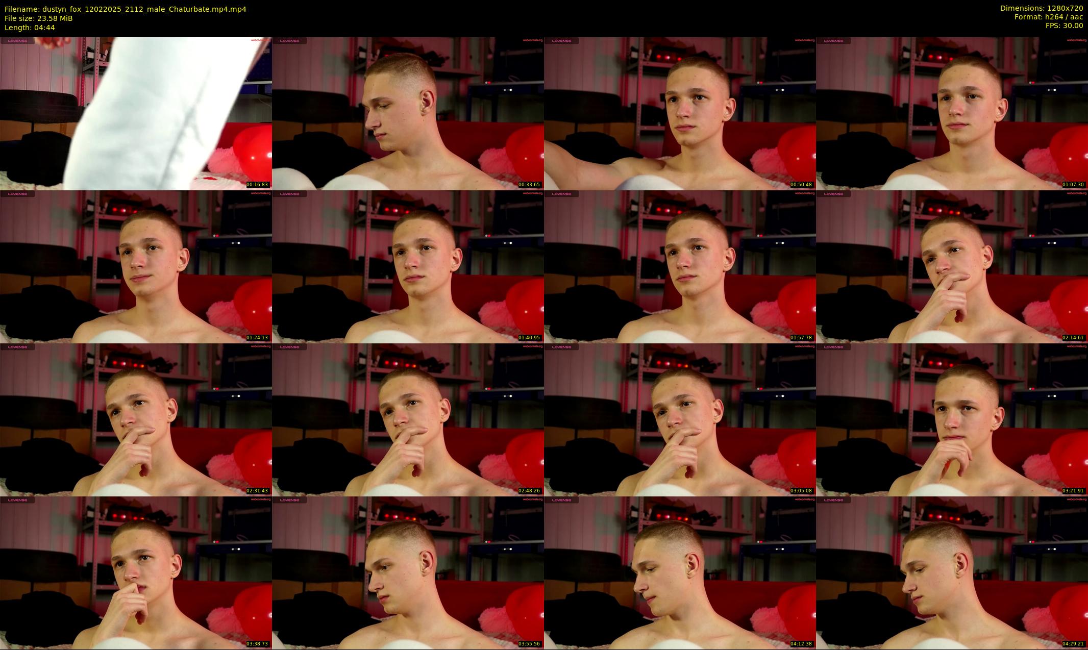 dustyn_fox — 5 minute Chaturbate male cam show recording, 720p, Feb 12, 2025