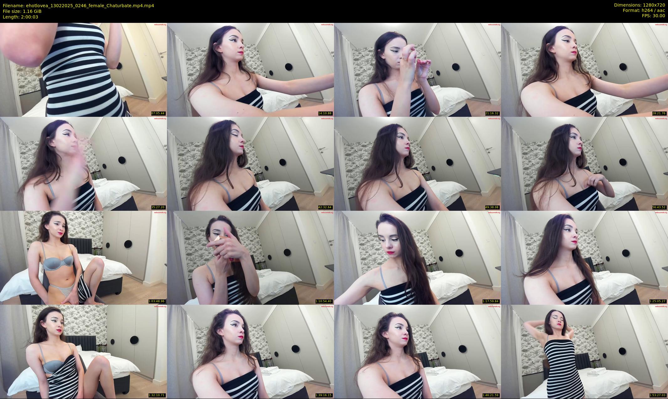 ehotlovea — 121 minute Chaturbate female cam show recording, 720p, Feb 13, 2025