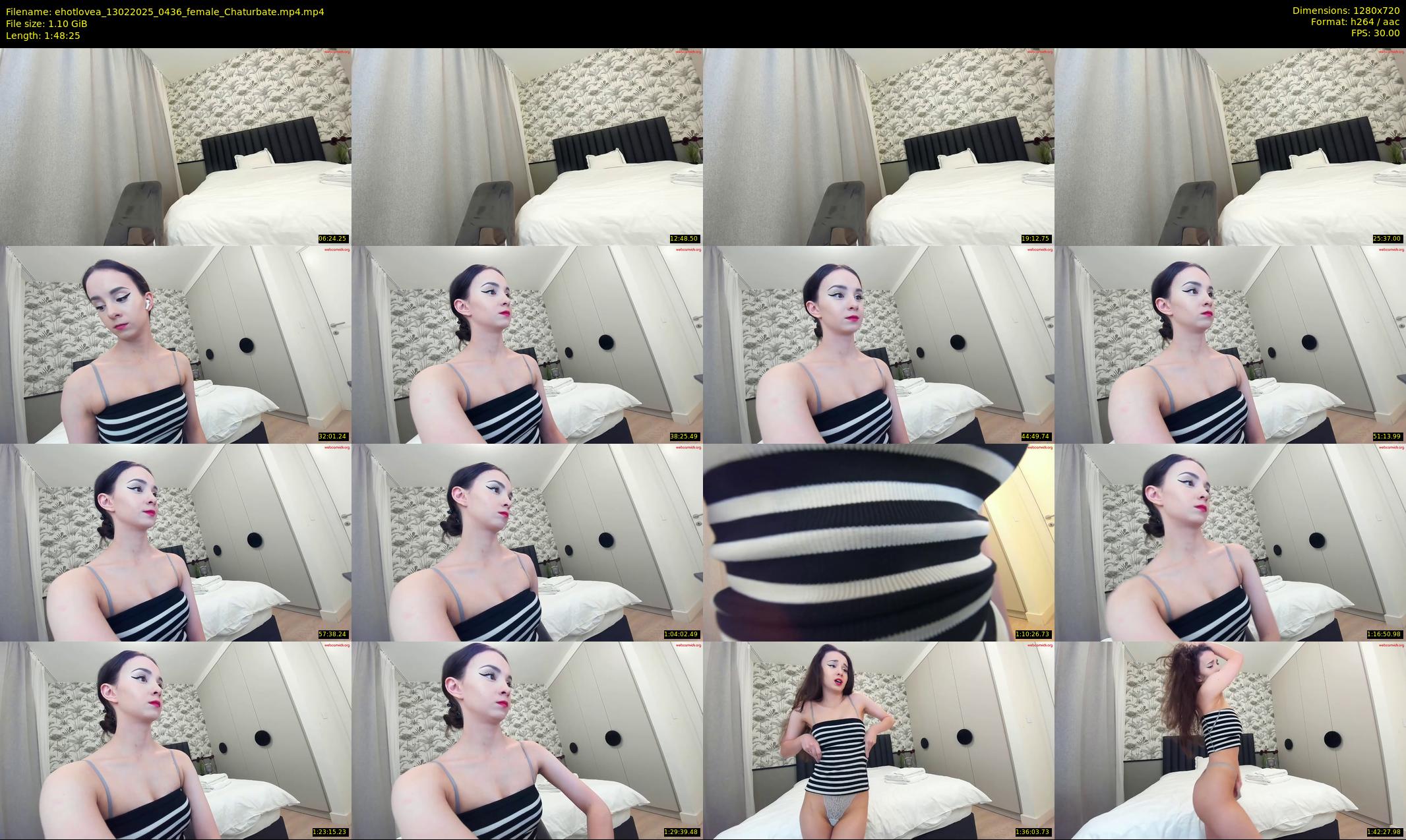 ehotlovea — 109 minute Chaturbate female cam show recording, 720p, Feb 13, 2025