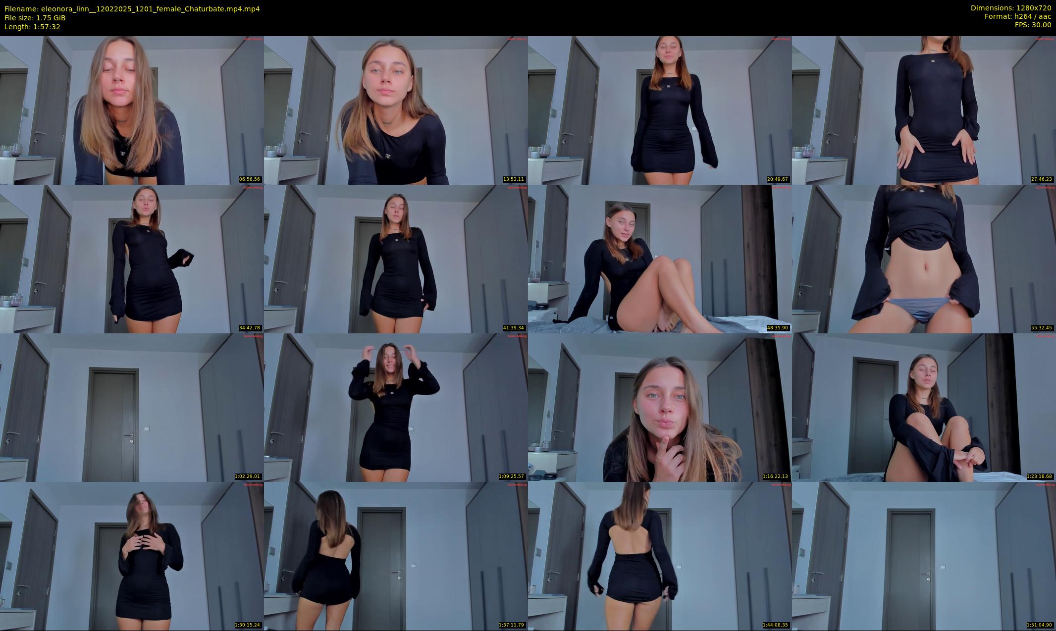 eleonora_linn_ — 118 minute Chaturbate female cam show recording, 720p, Feb 12, 2025