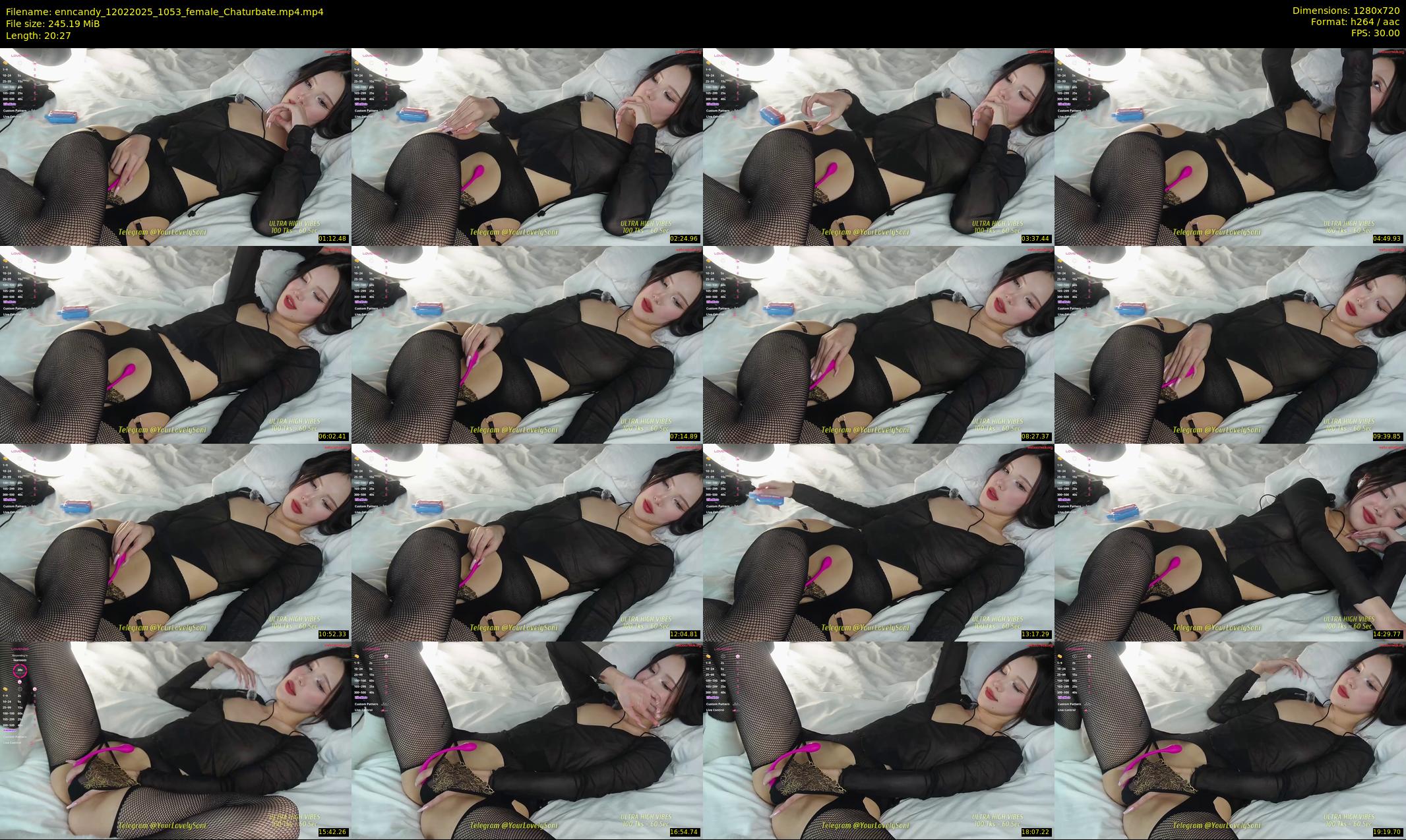 enncandy — 21 minute Chaturbate female cam show recording, 720p, Feb 12, 2025