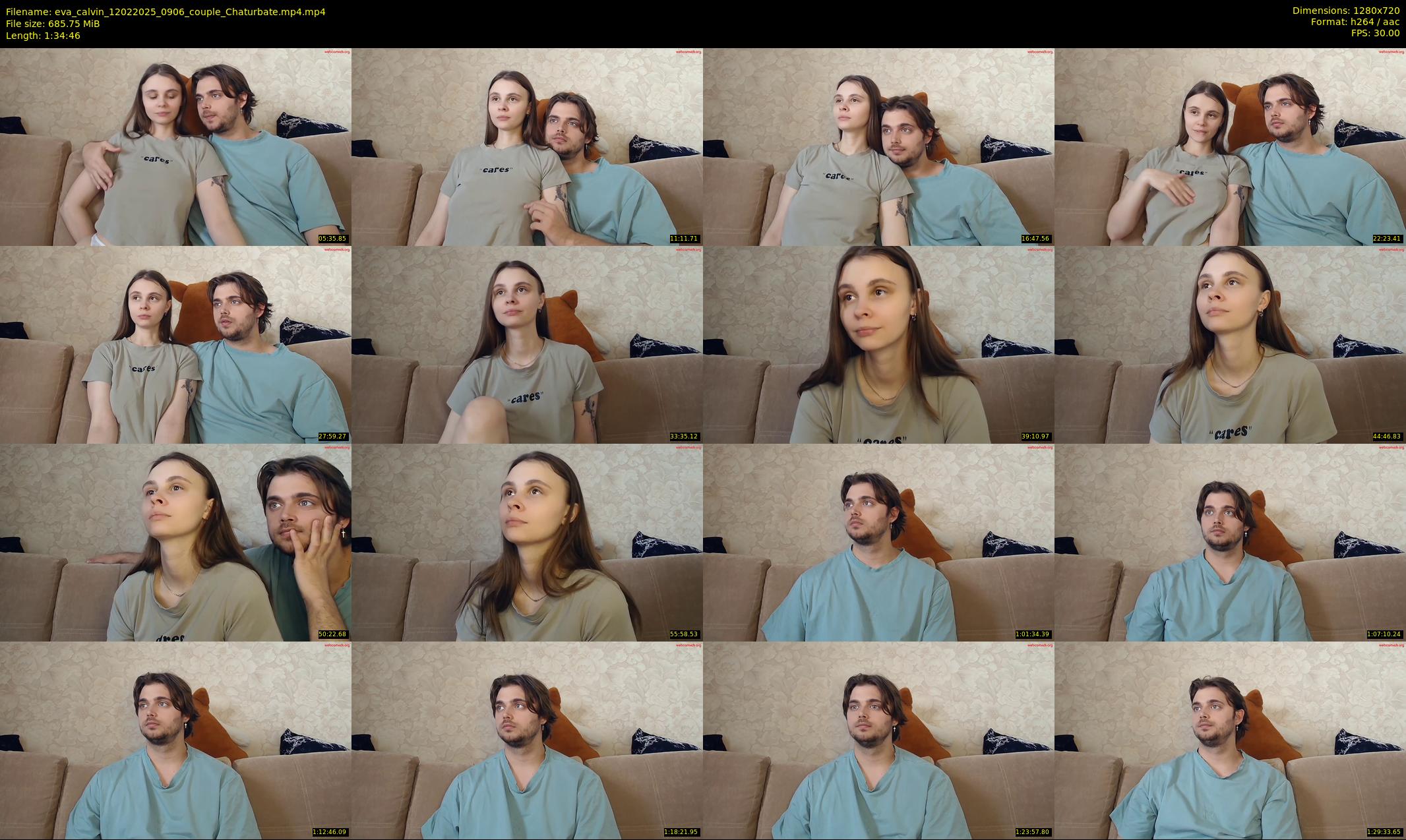eva_calvin — 95 minute Chaturbate couple cam show recording, 720p, Feb 12, 2025