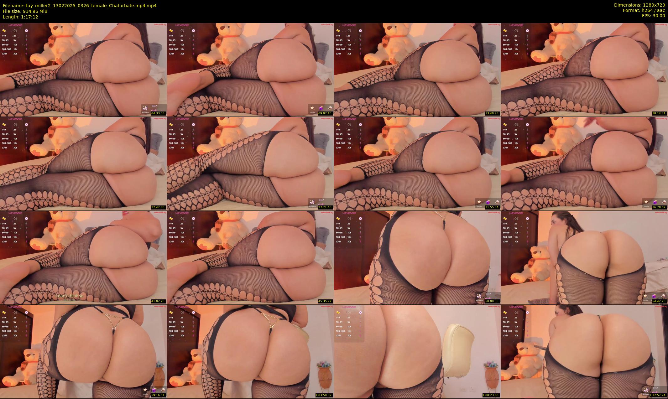 fay_miller2 — 78 minute Chaturbate female cam show recording, 720p, Feb 13, 2025
