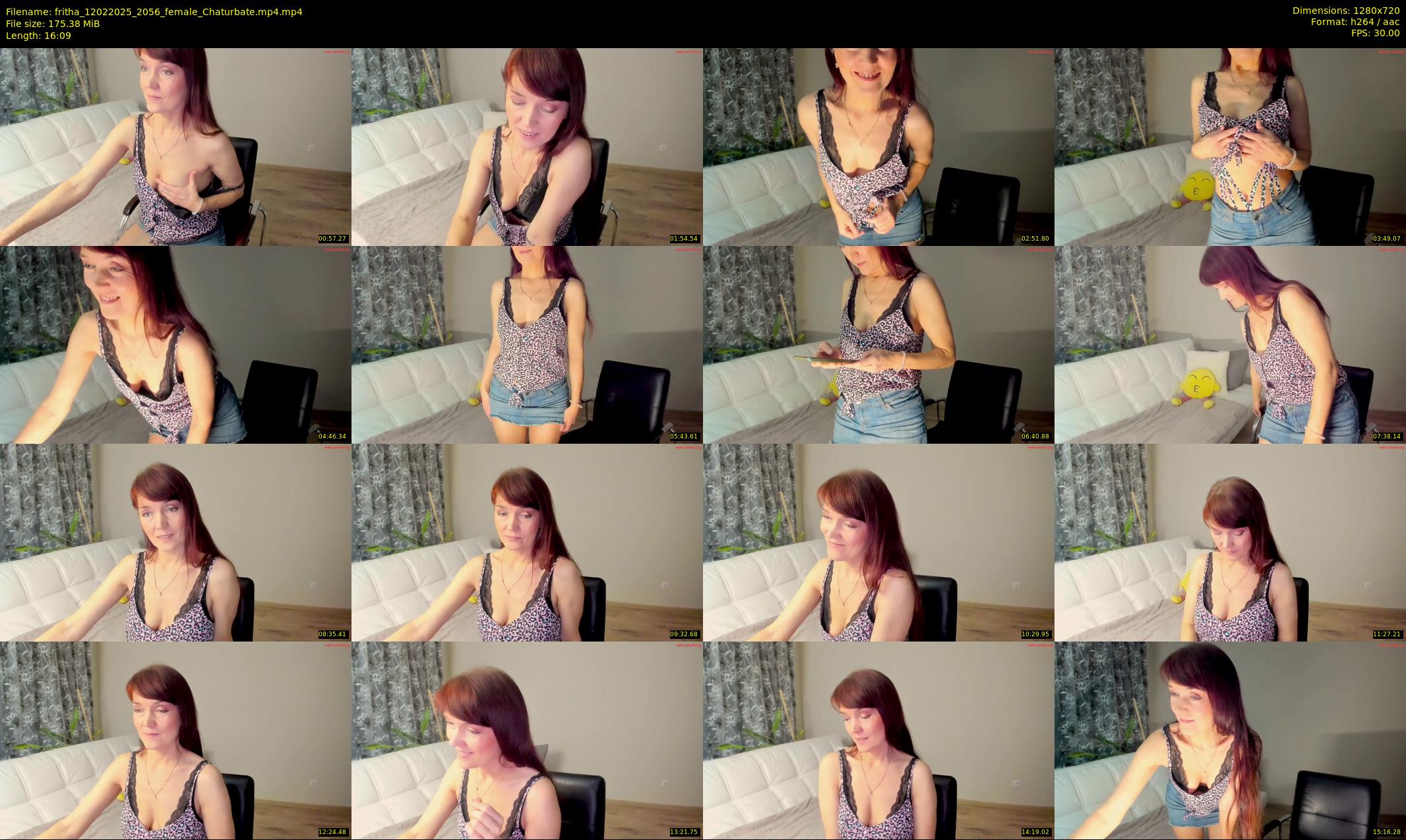 fritha — 17 minute Chaturbate female cam show recording, 720p, Feb 12, 2025