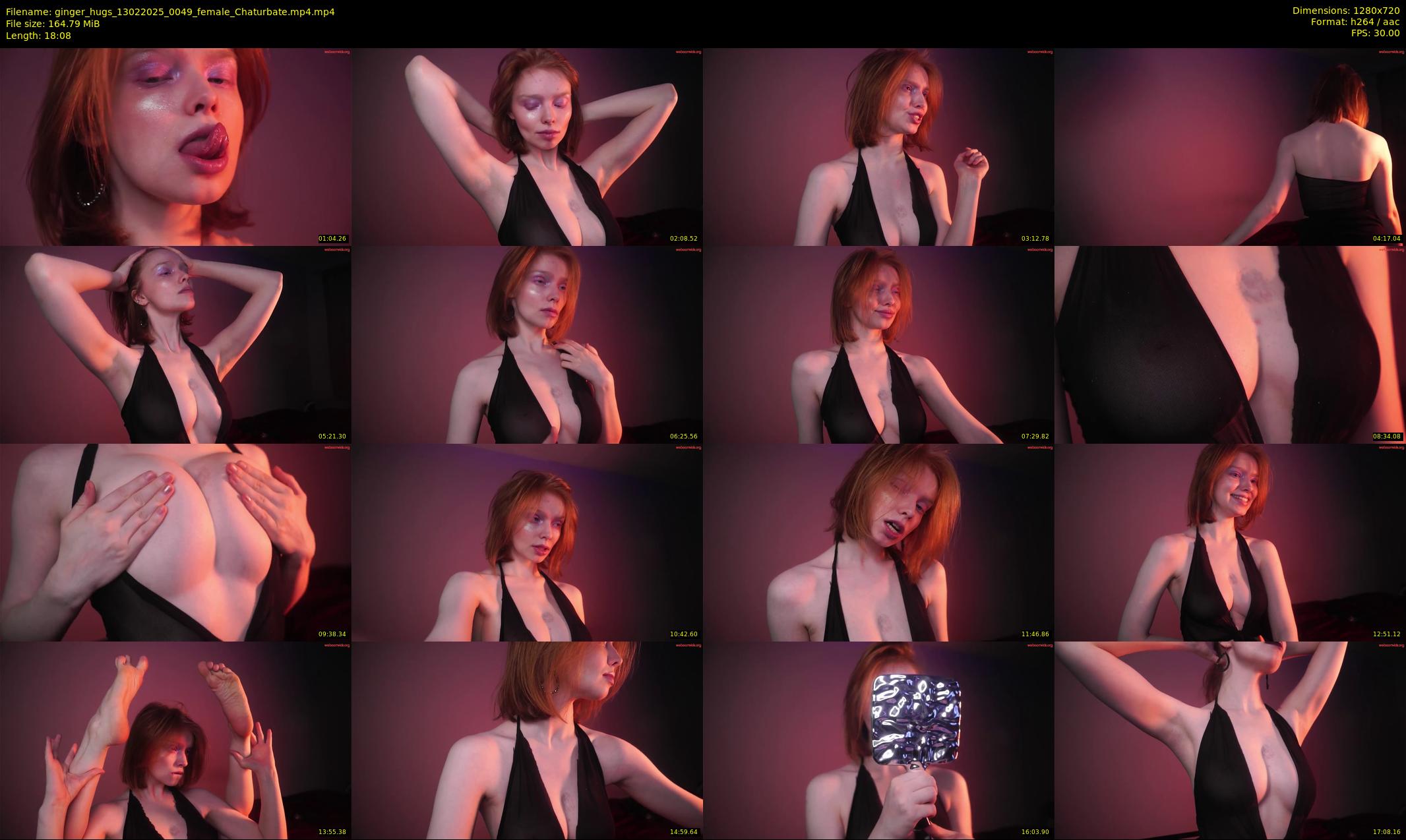 ginger_hugs — 19 minute Chaturbate female cam show recording, 720p, Feb 13, 2025