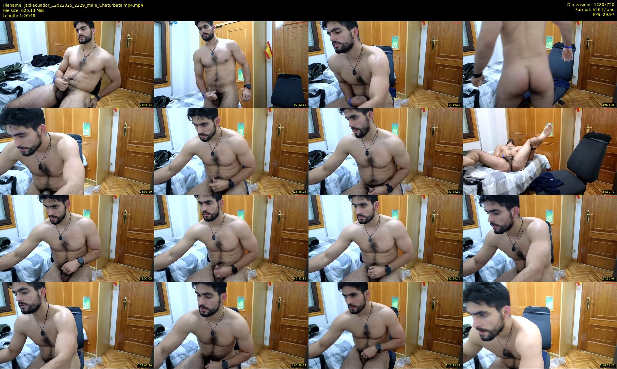 jackecuador — 81 minute Chaturbate male cam show recording, 720p, Feb 12, 2025