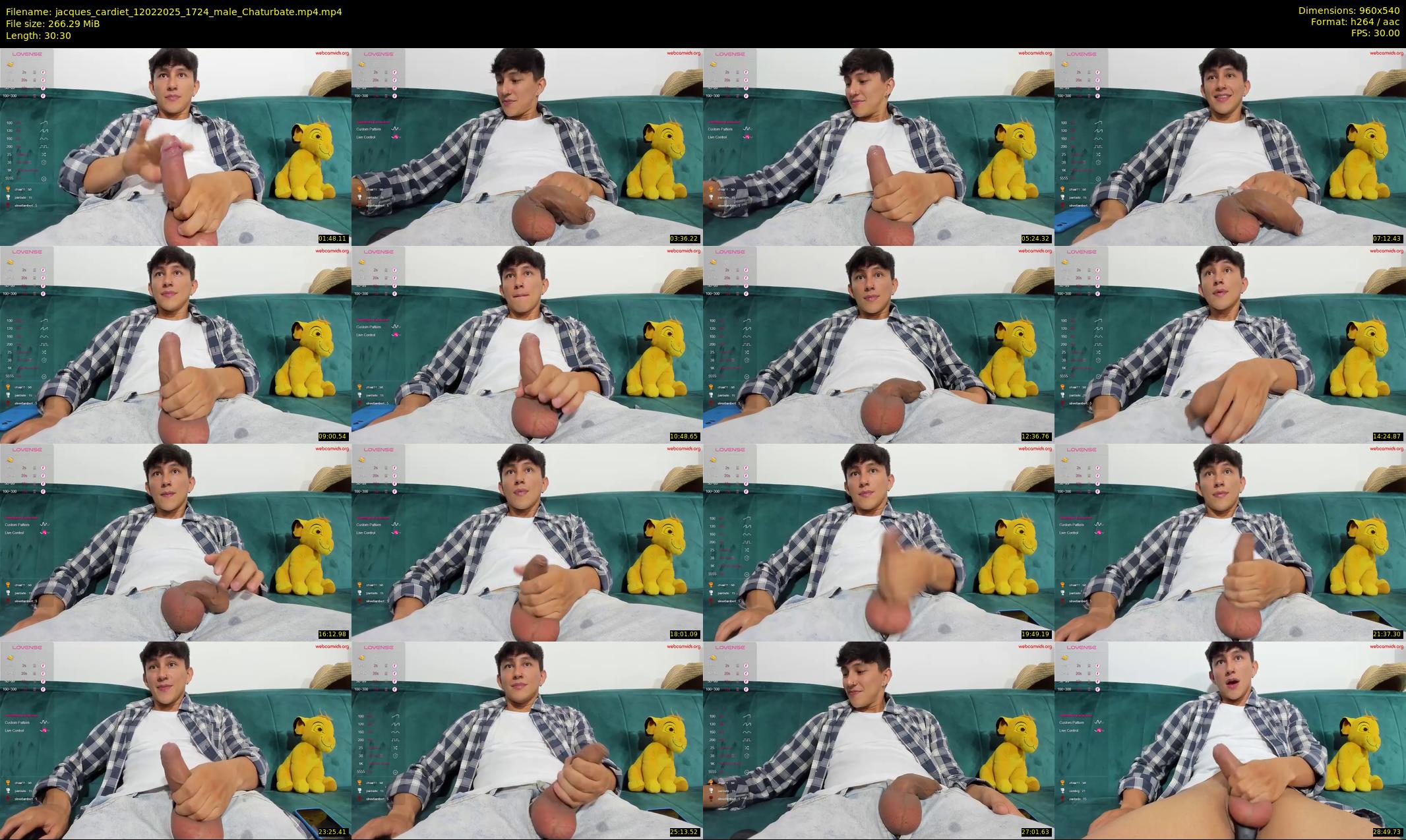 jacques_cardiet — 31 minute Chaturbate male cam show recording, 480p, Feb 12, 2025