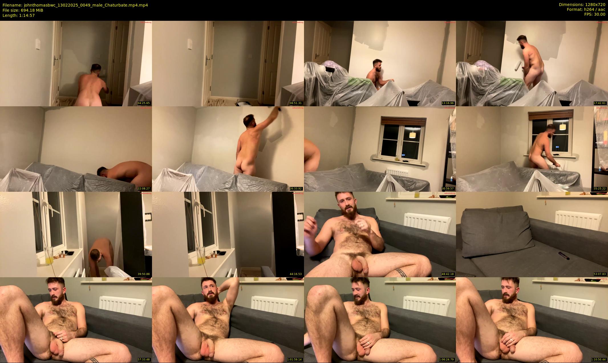 johnthomasbwc — 75 minute Chaturbate male cam show recording, 720p, Feb 13, 2025