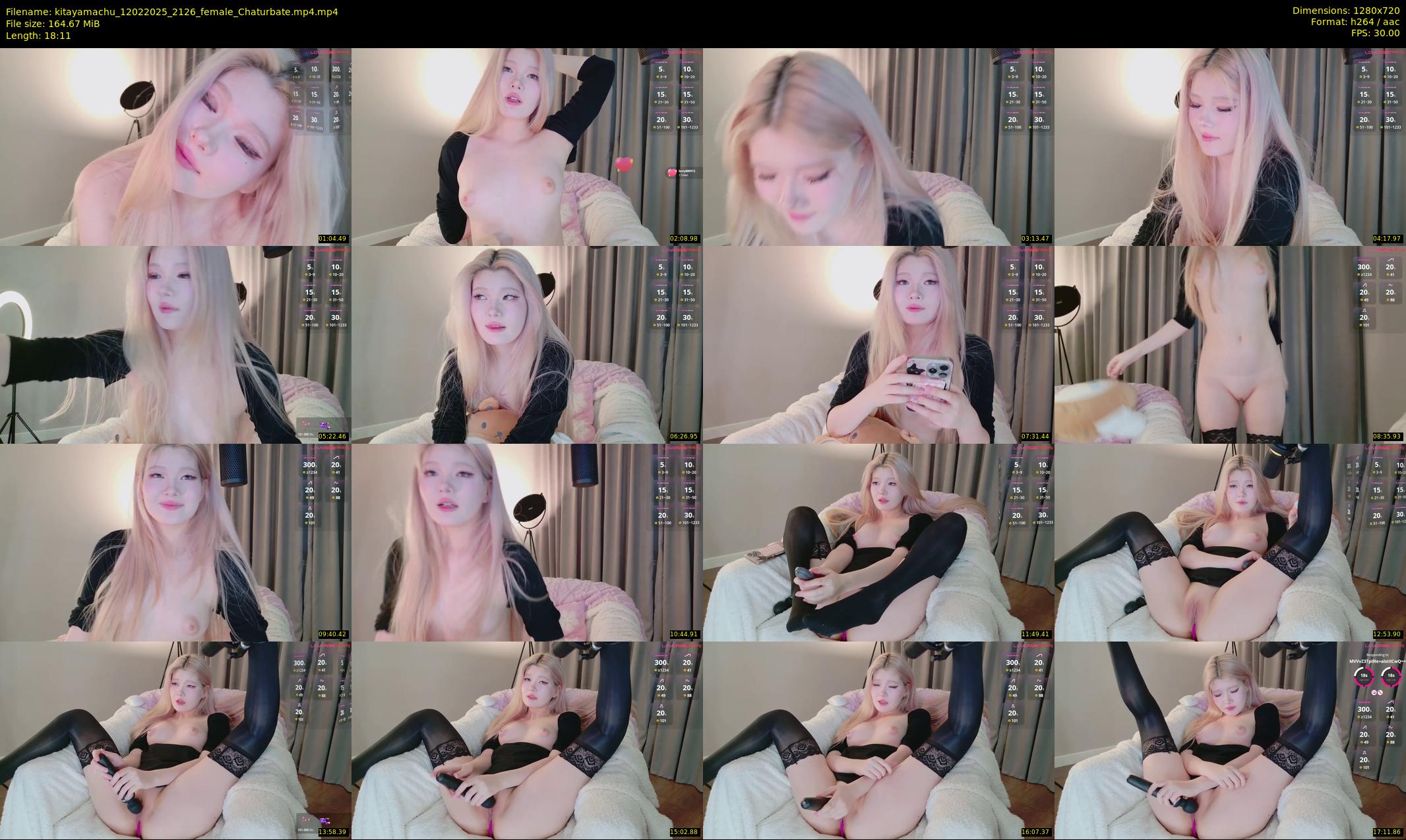 kitayamachu — 19 minute Chaturbate female cam show recording, 720p, Feb 12, 2025