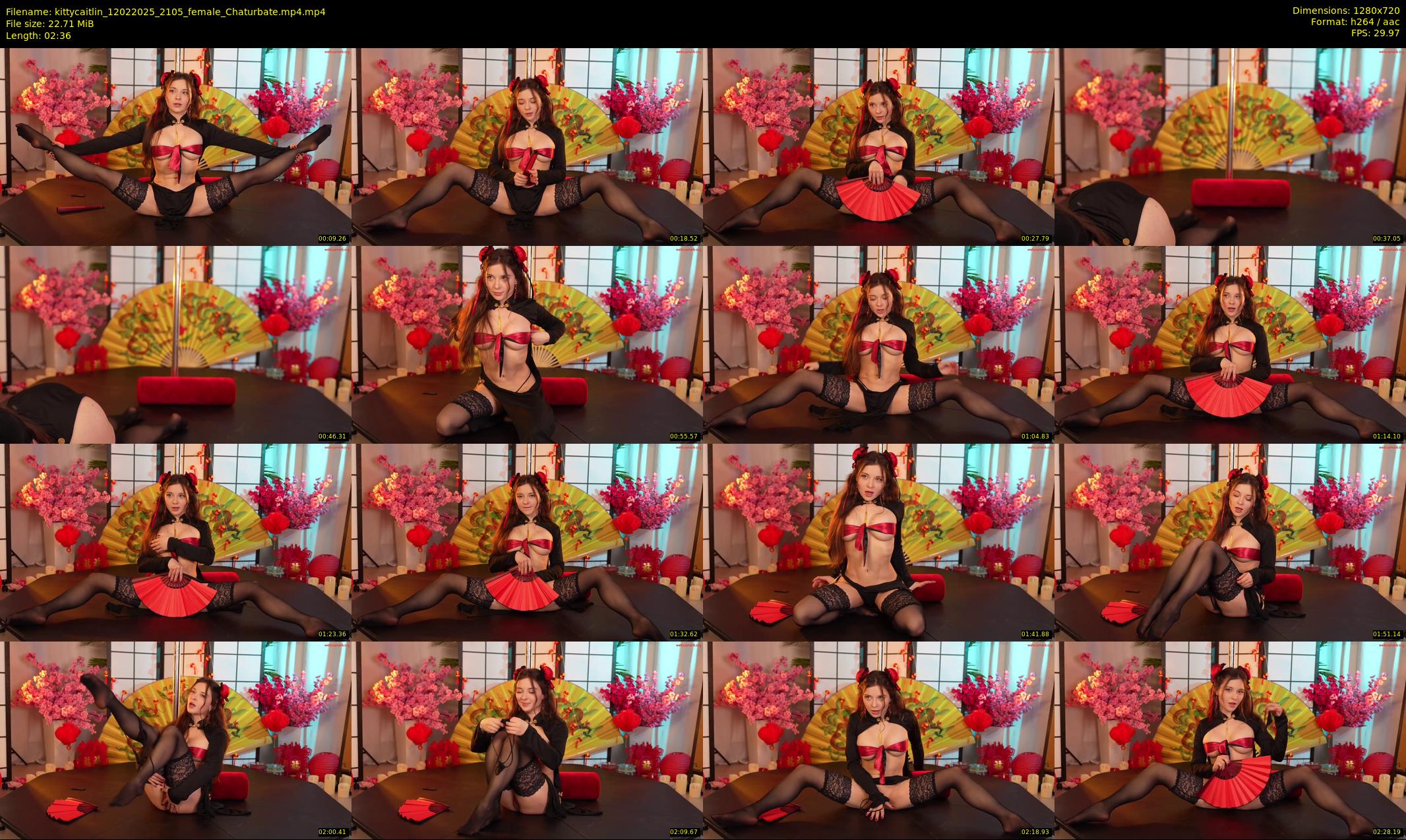 kittycaitlin — 3 minute Chaturbate female cam show recording, 720p, Feb 12, 2025