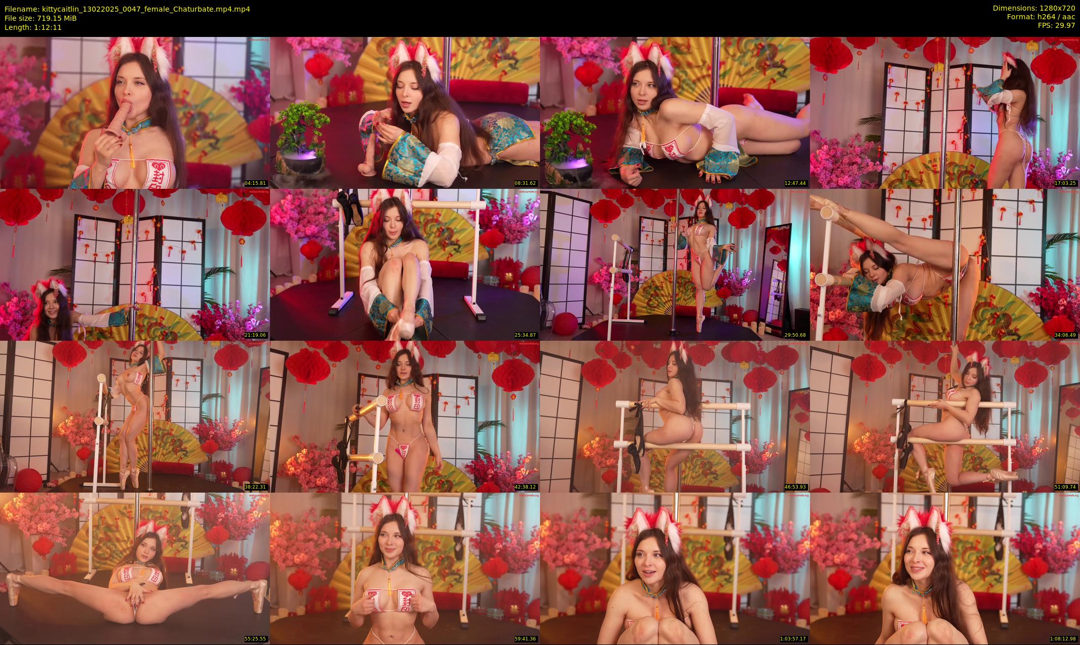 kittycaitlin — 73 minute Chaturbate female cam show recording, 720p, Feb 13, 2025
