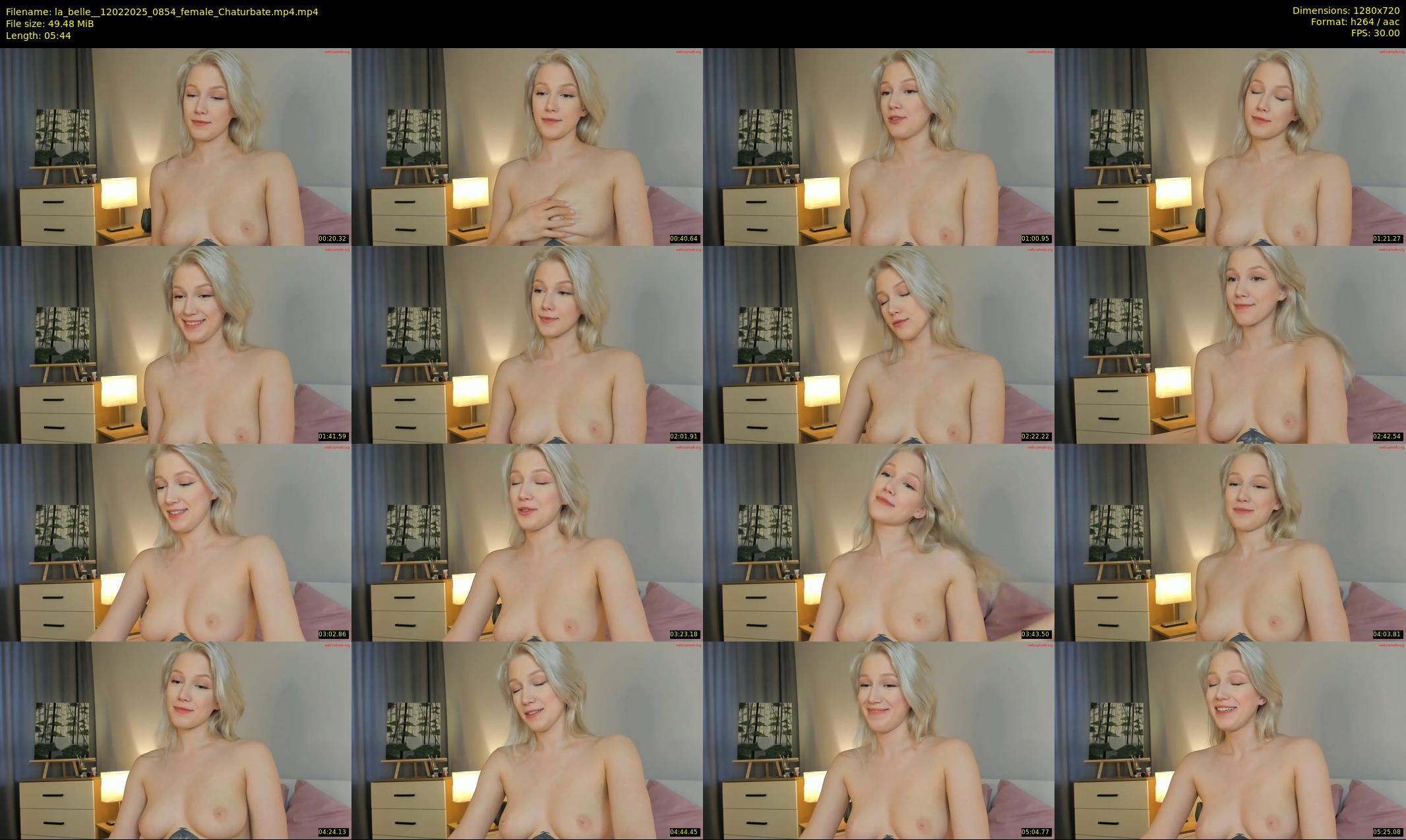 la_belle_ — 6 minute Chaturbate female cam show recording, 720p, Feb 12, 2025