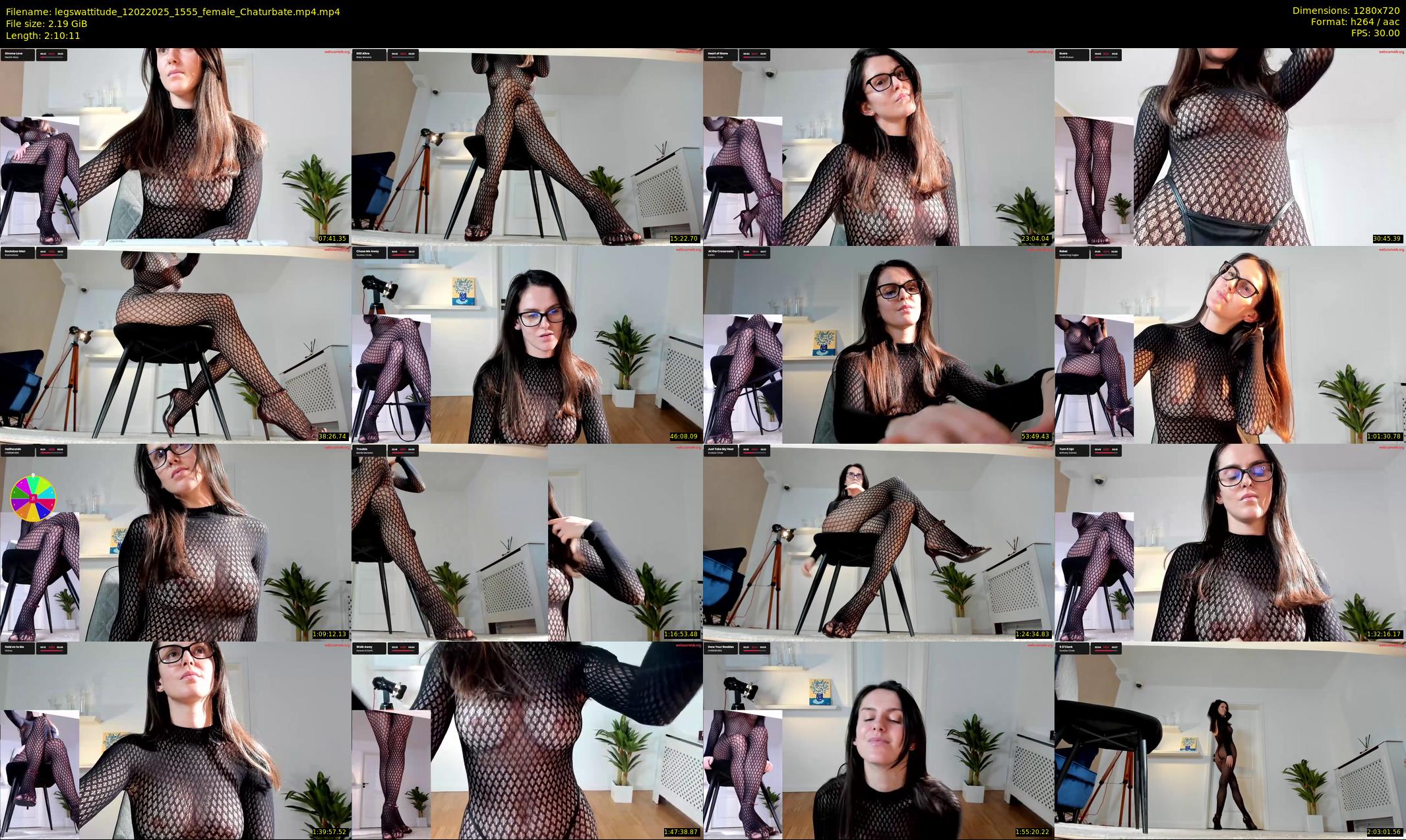 legswattitude — 131 minute Chaturbate female cam show recording, 720p, Feb 12, 2025