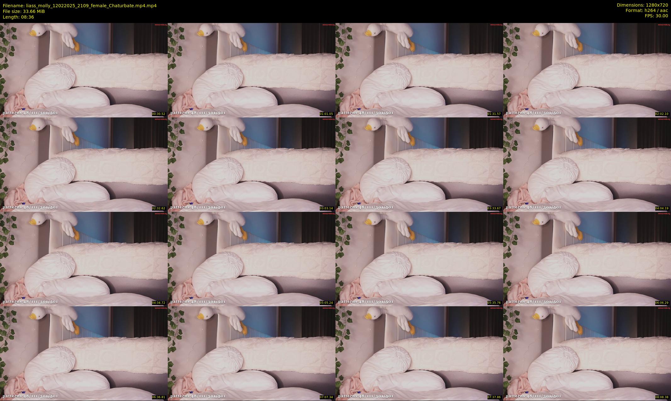 liass_molly — 9 minute Chaturbate female cam show recording, 720p, Feb 12, 2025