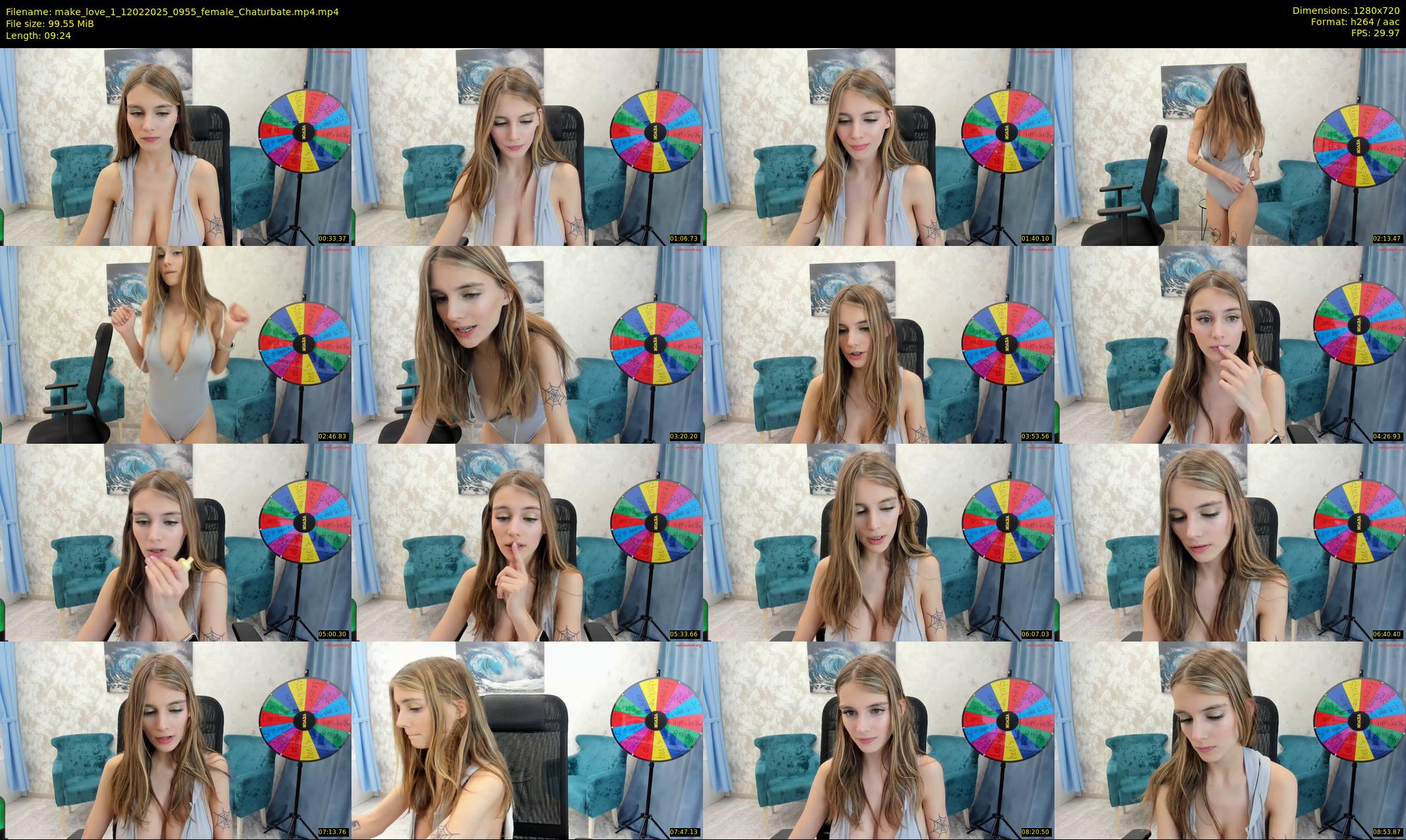 make_love_1 — 10 minute Chaturbate female cam show recording, 720p, Feb 12, 2025