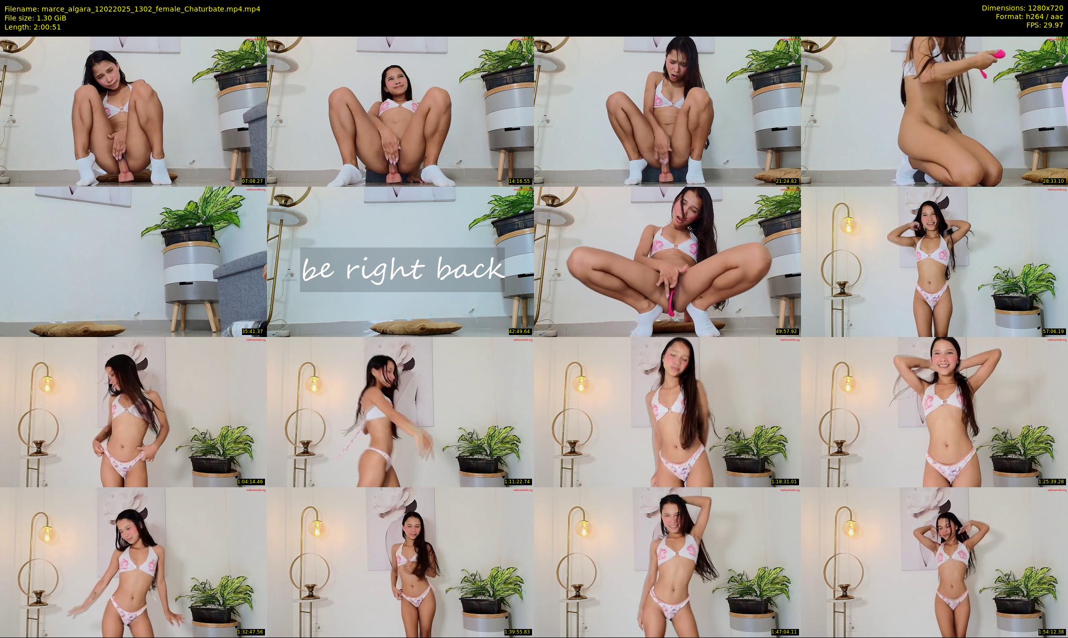 marce_algara — 121 minute Chaturbate female cam show recording, 720p, Feb 12, 2025