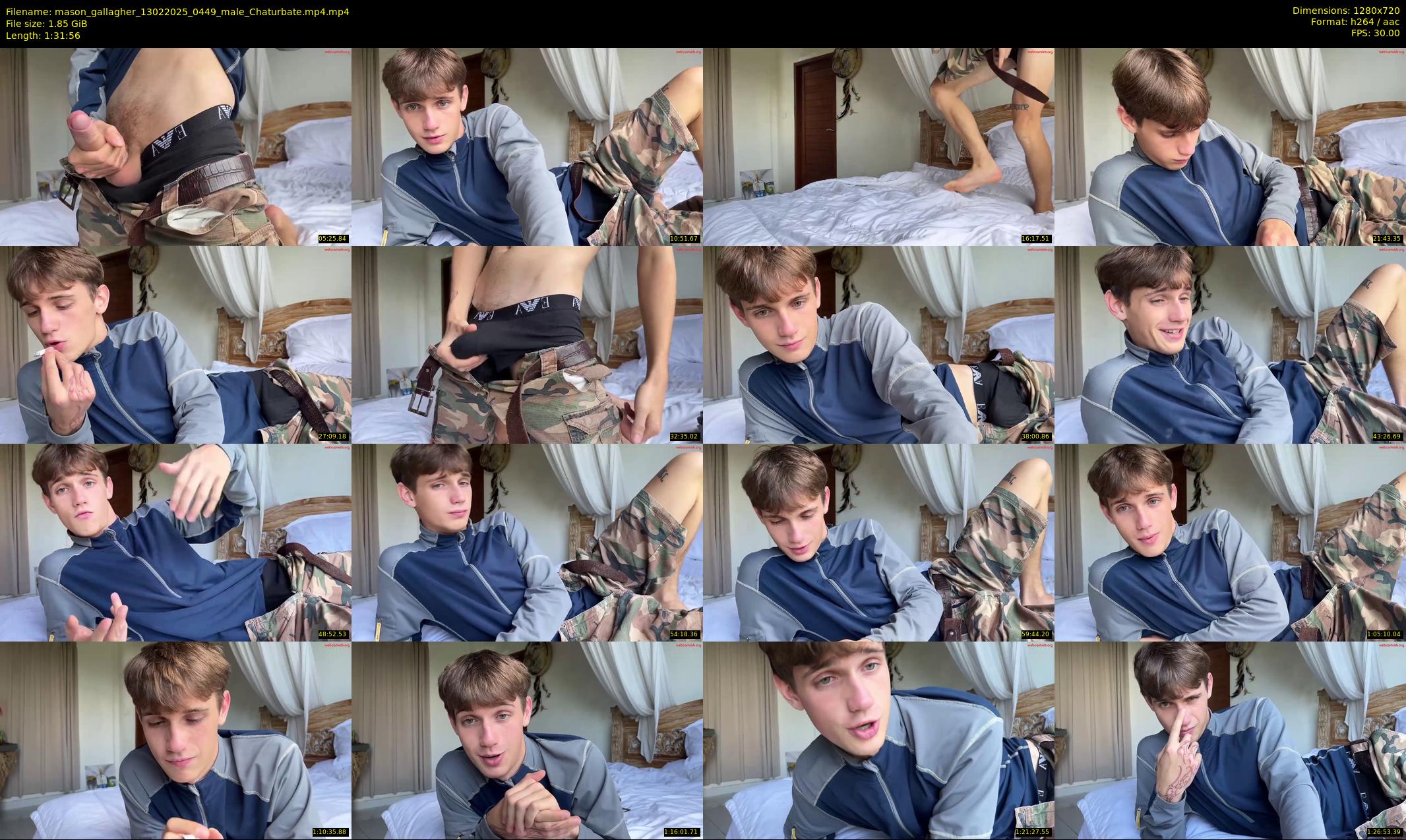 mason_gallagher — 92 minute Chaturbate male cam show recording, 720p, Feb 13, 2025