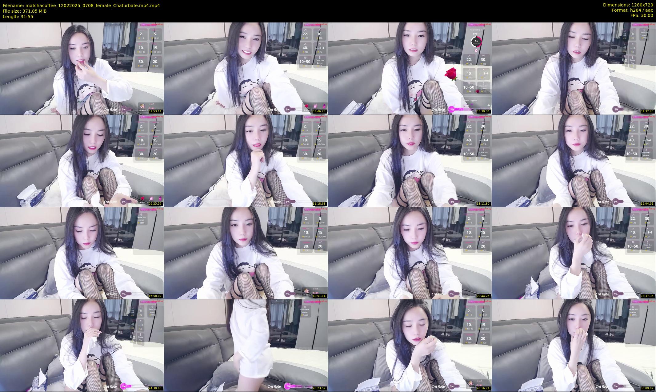 matchacoffee — 32 minute Chaturbate female cam show recording, 720p, Feb 12, 2025