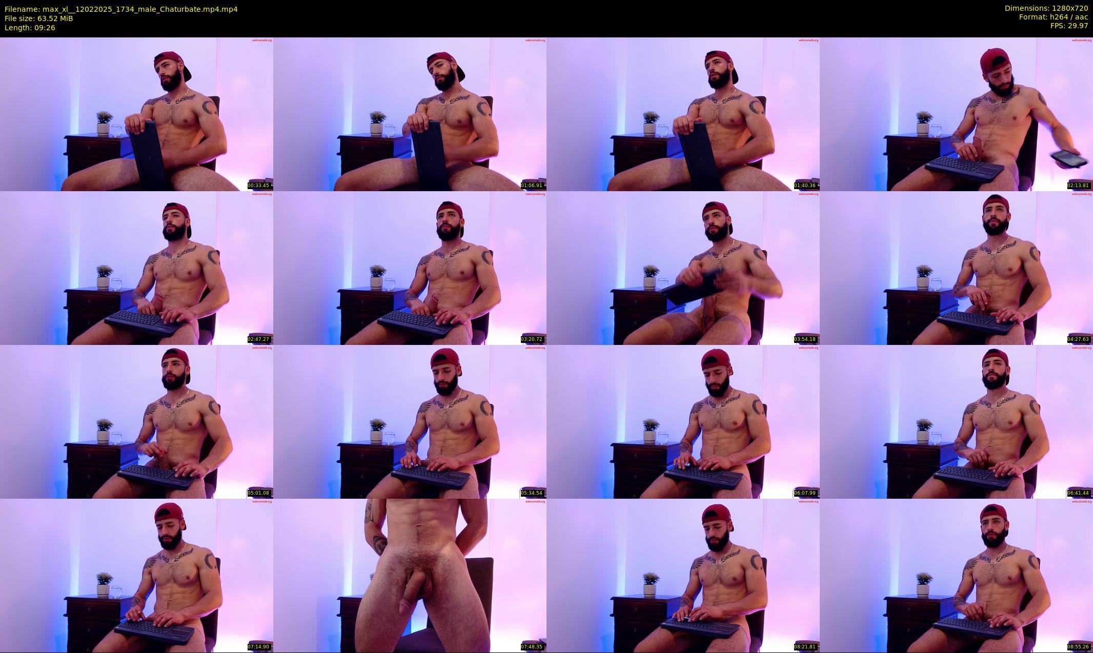 max_xl_ — 10 minute Chaturbate male cam show recording, 720p, Feb 12, 2025