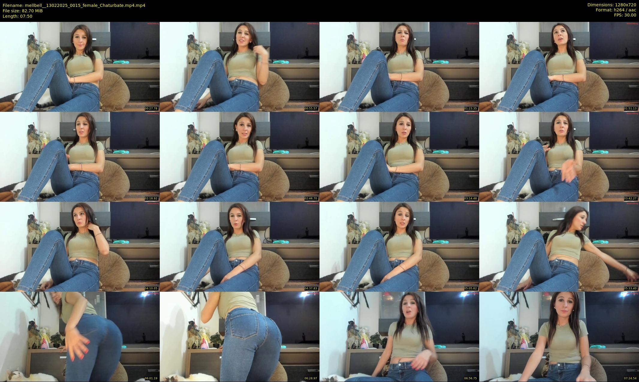 mellbell_ — 8 minute Chaturbate female cam show recording, 720p, Feb 13, 2025