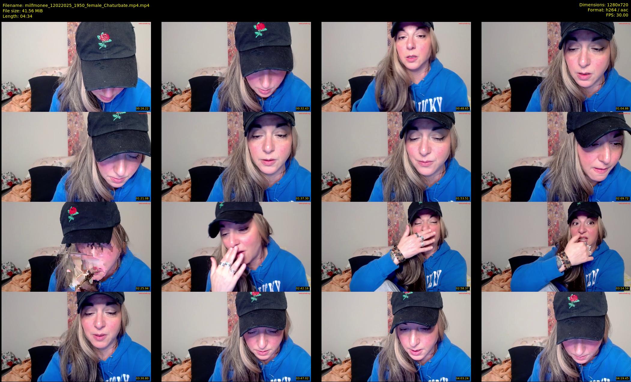 milfmonee — 5 minute Chaturbate female cam show recording, 720p, Feb 12, 2025