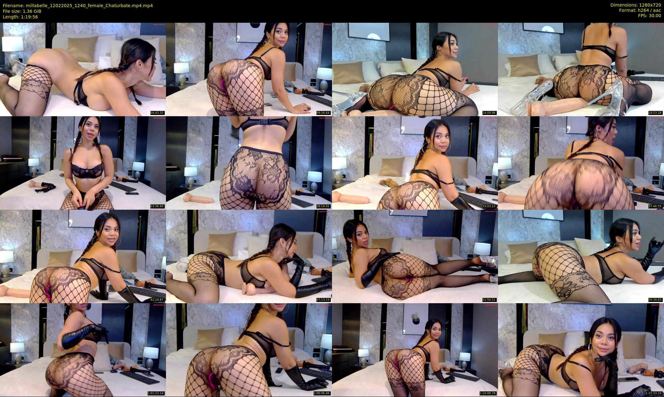 millabelle — 80 minute Chaturbate female cam show recording, 720p, Feb 12, 2025