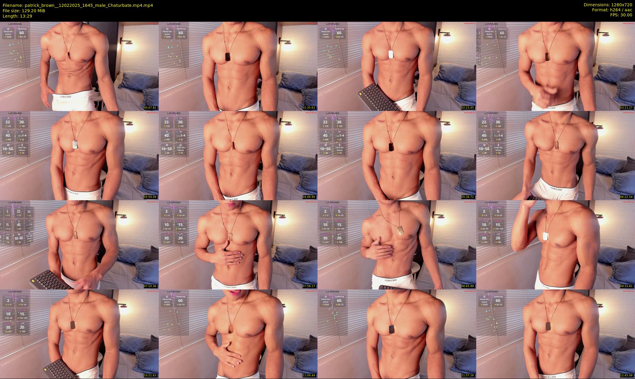 patrick_brown_ — 14 minute Chaturbate male cam show recording, 720p, Feb 12, 2025