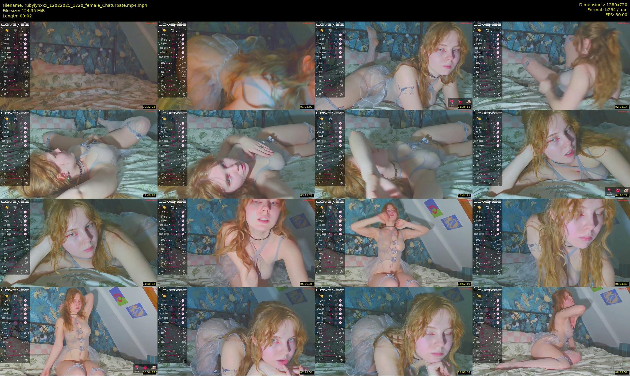 rubylynxxx — 10 minute Chaturbate female cam show recording, 720p, Feb 12, 2025