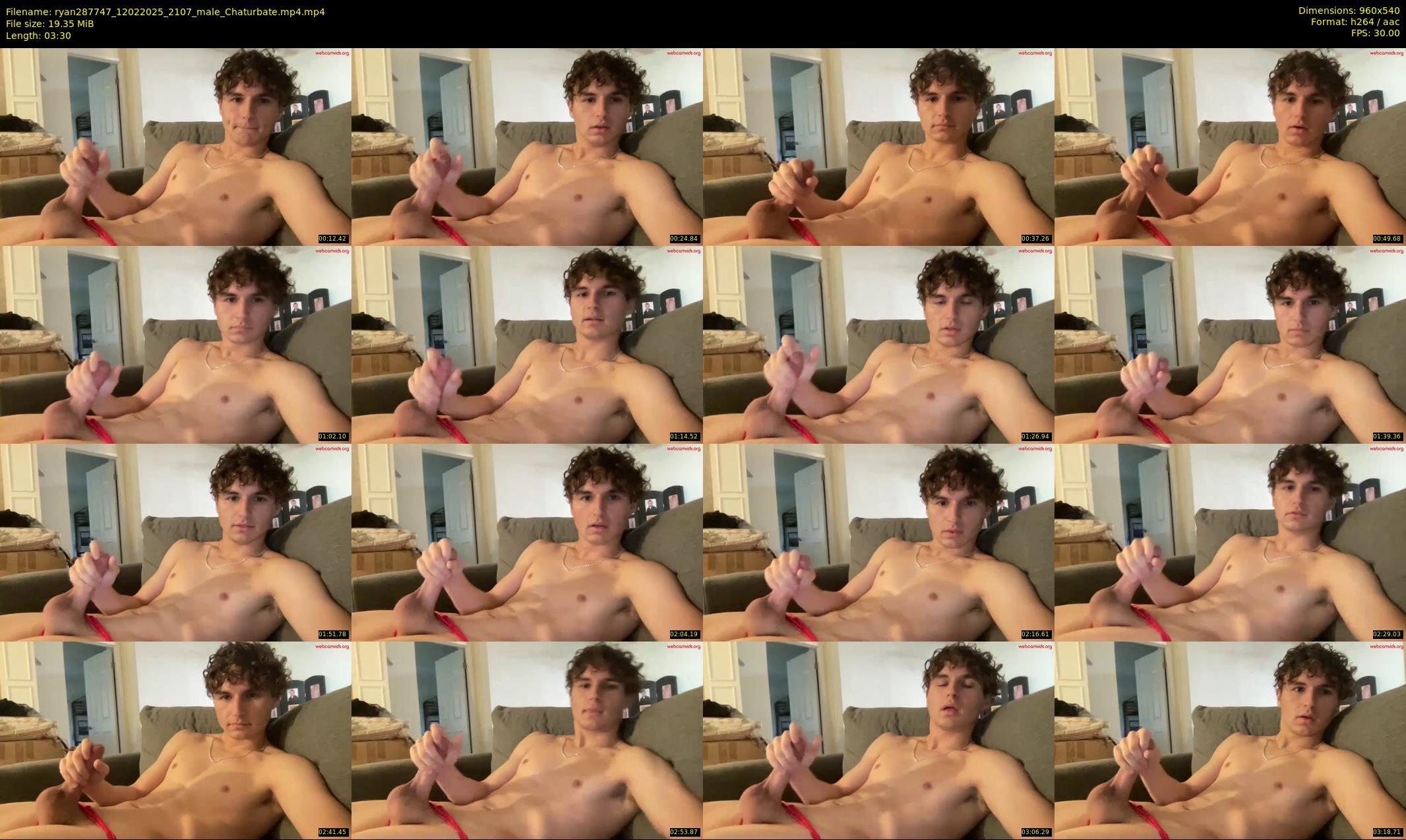 ryan287747 — 4 minute Chaturbate male cam show recording, 480p, Feb 12, 2025
