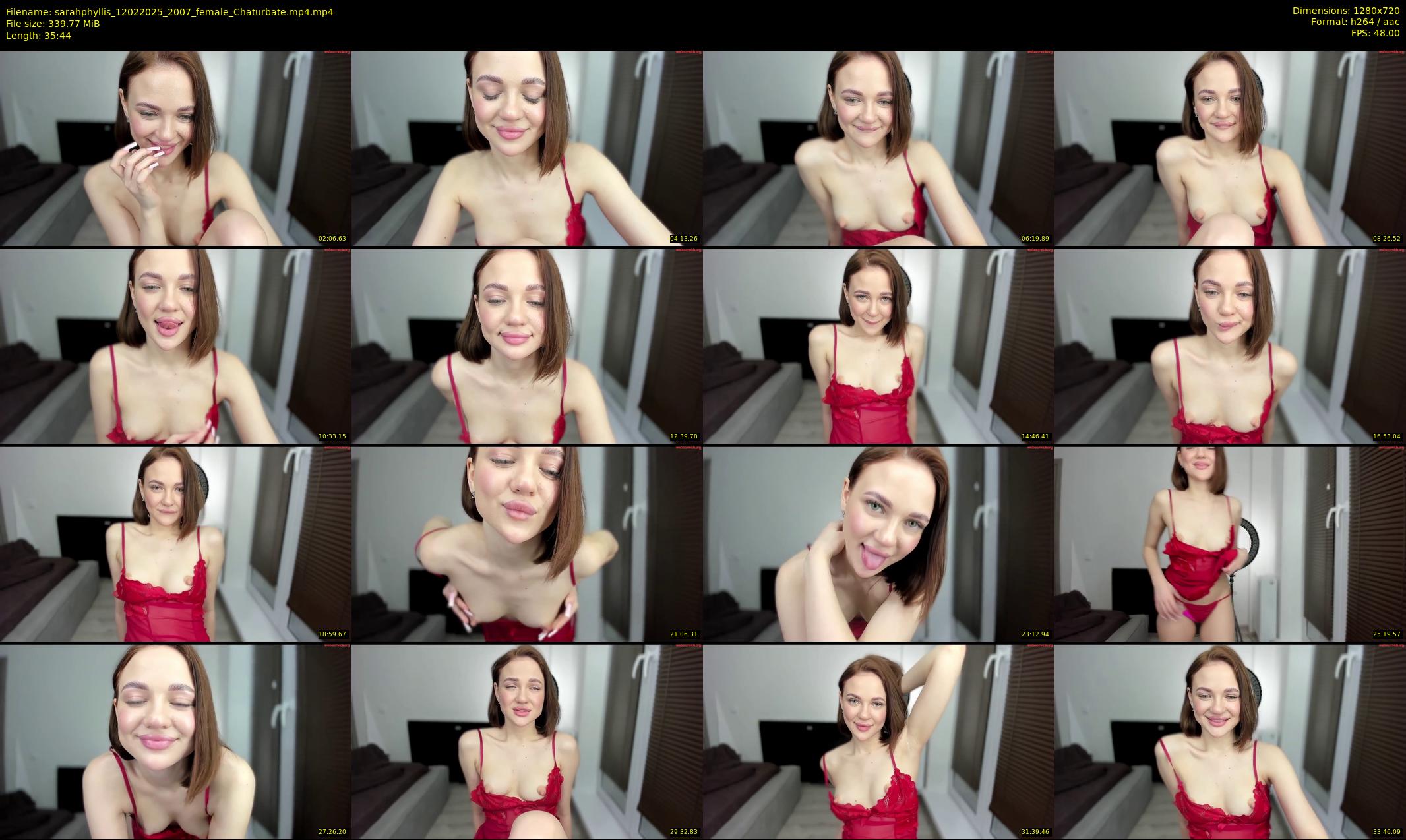sarahphyllis — 36 minute Chaturbate female cam show recording, 720p, Feb 12, 2025