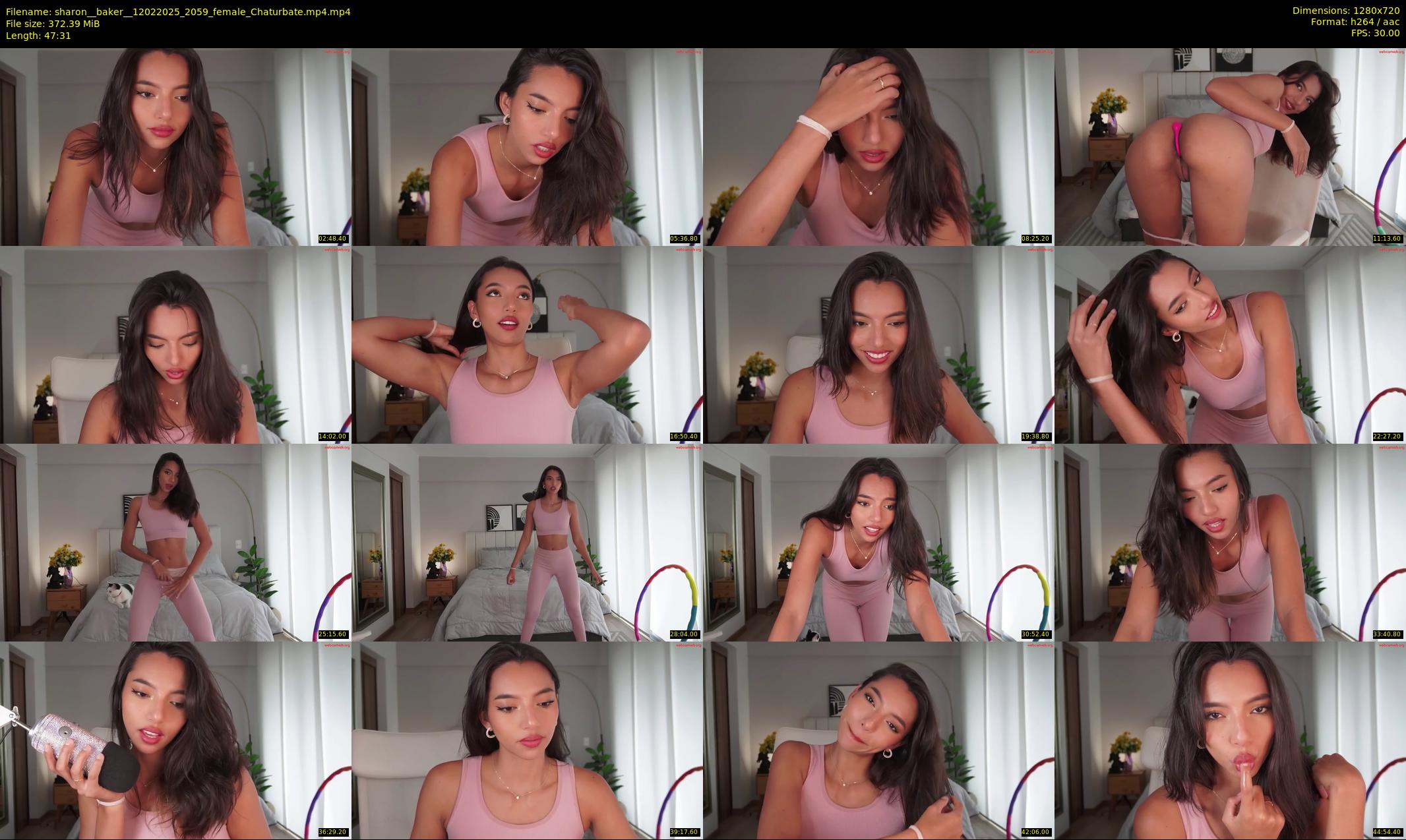 sharon__baker_ — 48 minute Chaturbate female cam show recording, 720p, Feb 12, 2025
