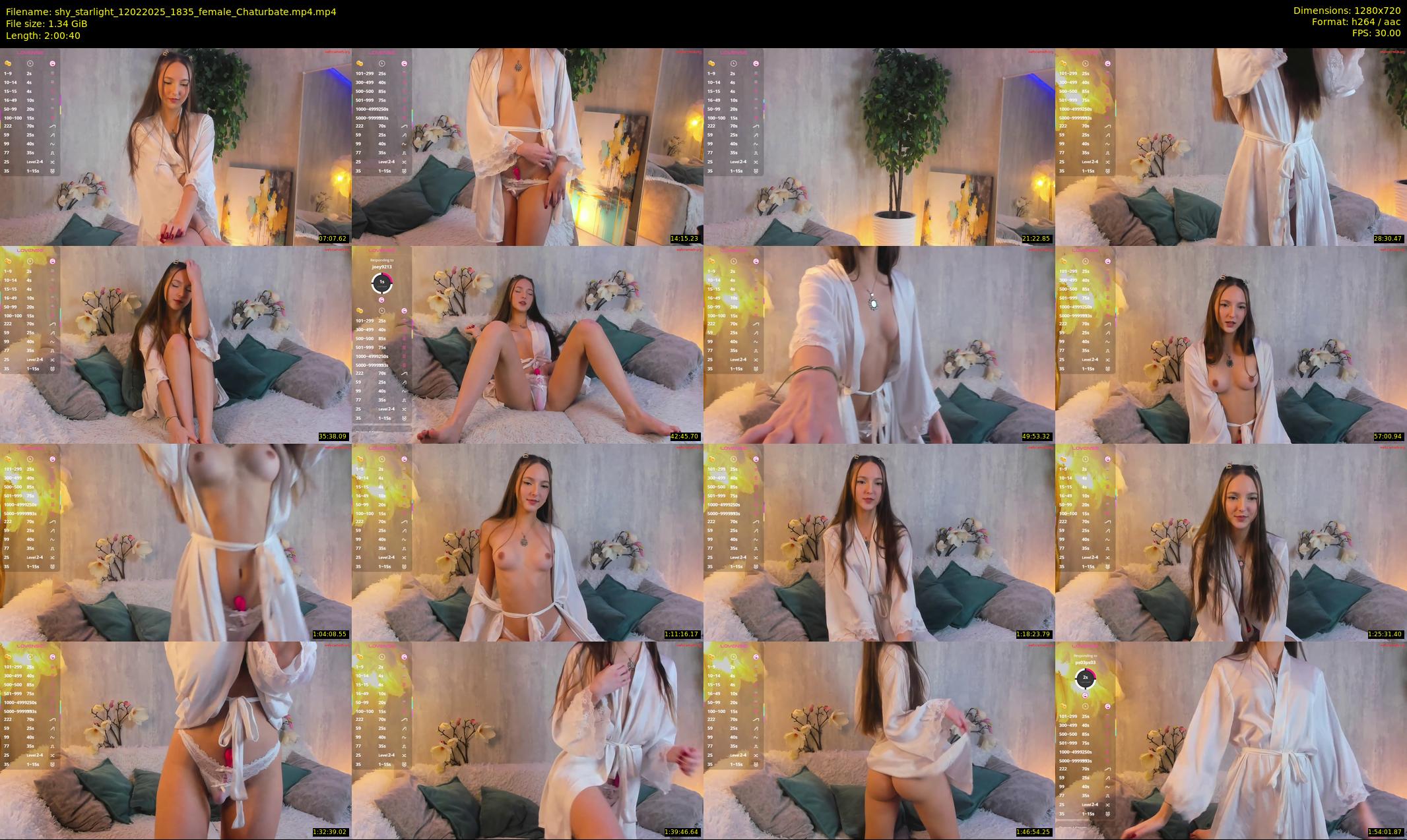 shy_starlight — 121 minute Chaturbate female cam show recording, 720p, Feb 12, 2025