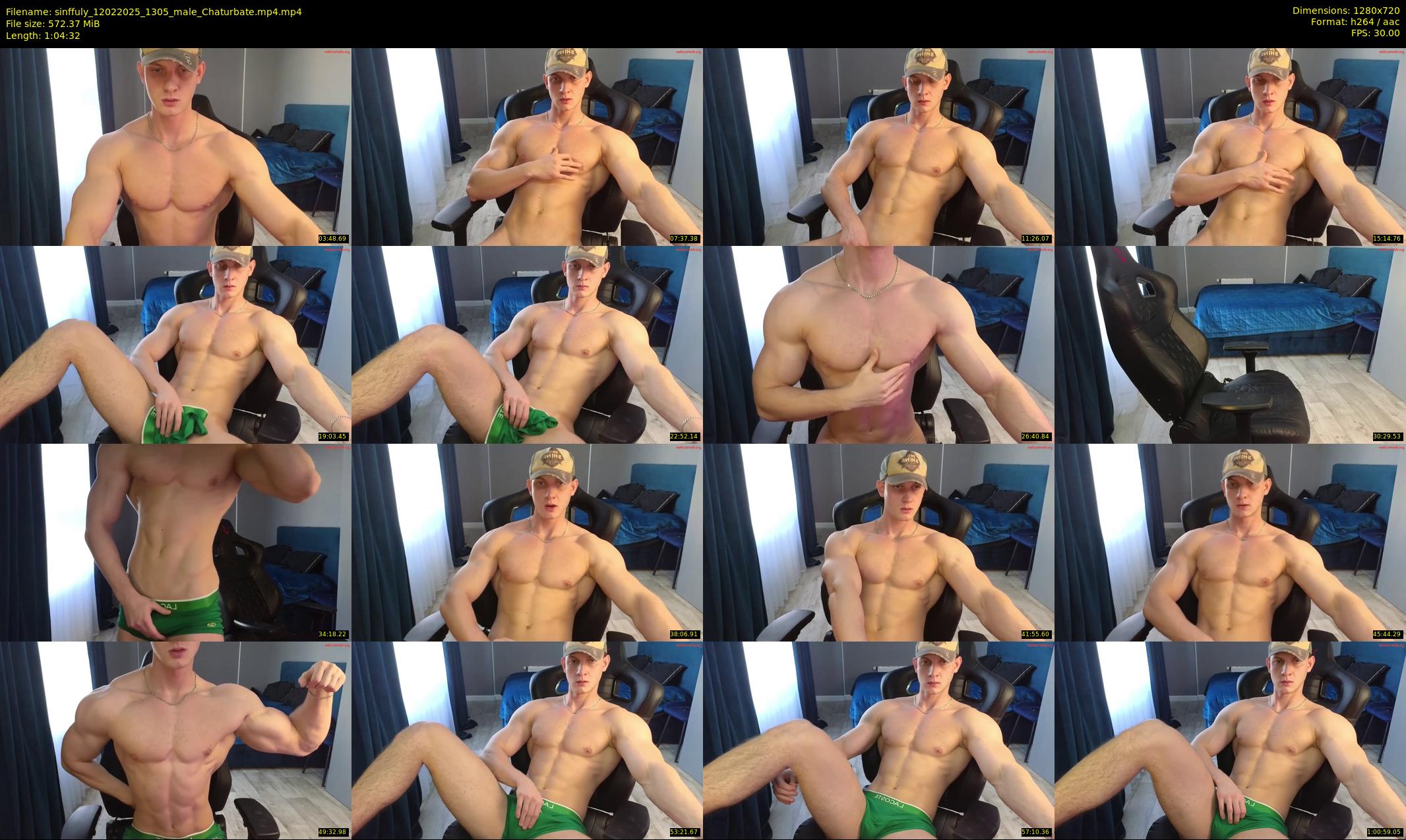 sinffuly — 65 minute Chaturbate male cam show recording, 720p, Feb 12, 2025