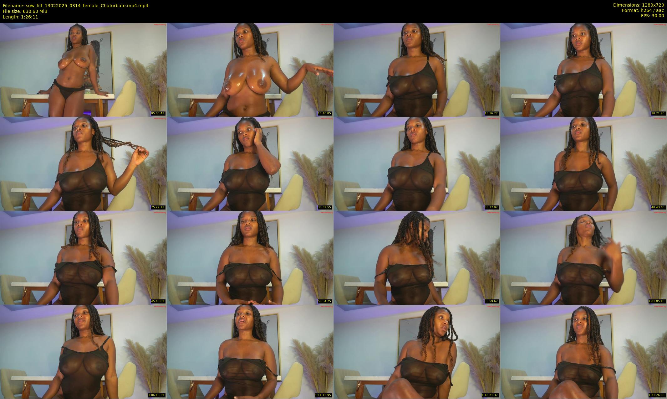 sow_fitt — 87 minute Chaturbate female cam show recording, 720p, Feb 13, 2025