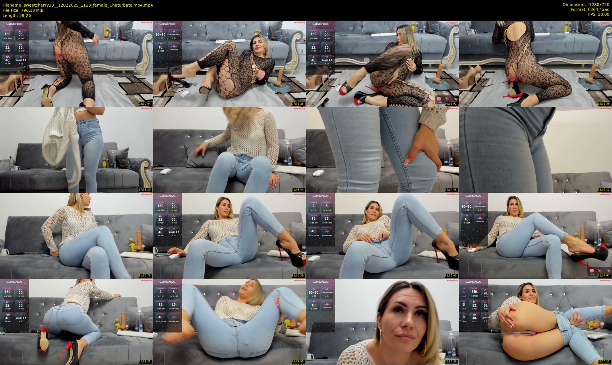 sweetcherry30_ — 60 minute Chaturbate female cam show recording, 720p, Feb 12, 2025