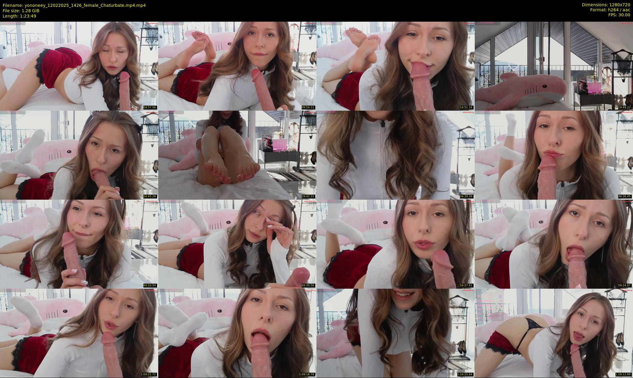 yononeey — 84 minute Chaturbate female cam show recording, 720p, Feb 12, 2025