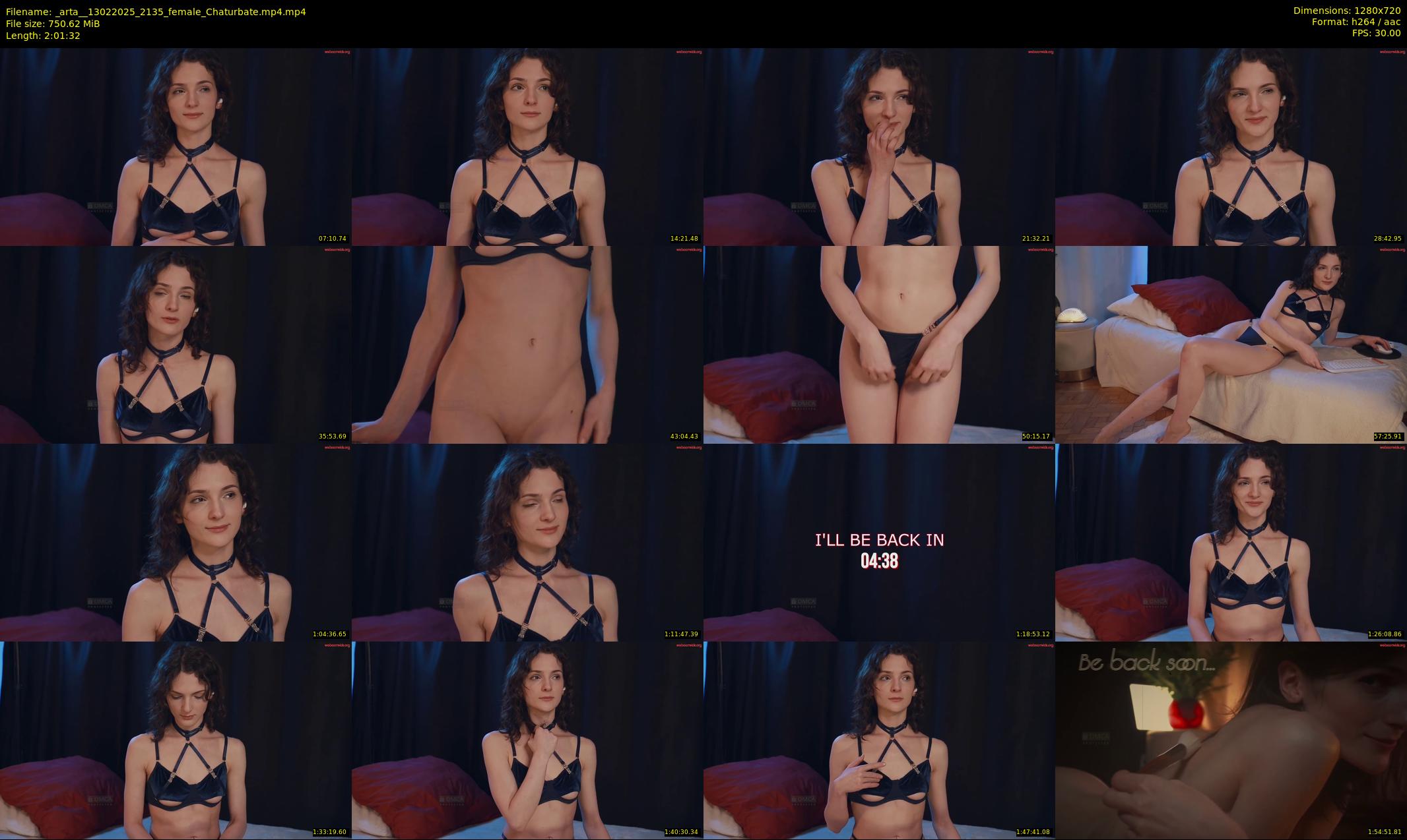 _arta_ — 122 minute Chaturbate female cam show recording, 720p, Feb 13, 2025