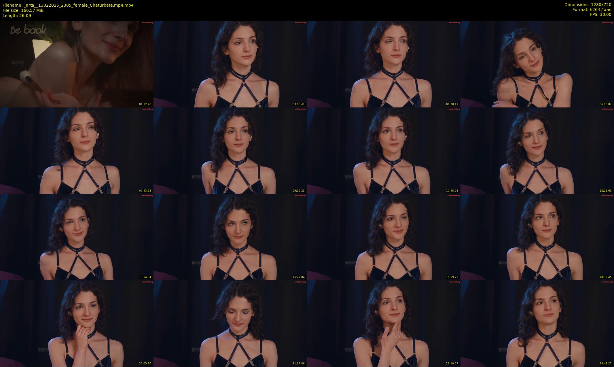 _arta_ — 27 minute Chaturbate female cam show recording, 720p, Feb 13, 2025