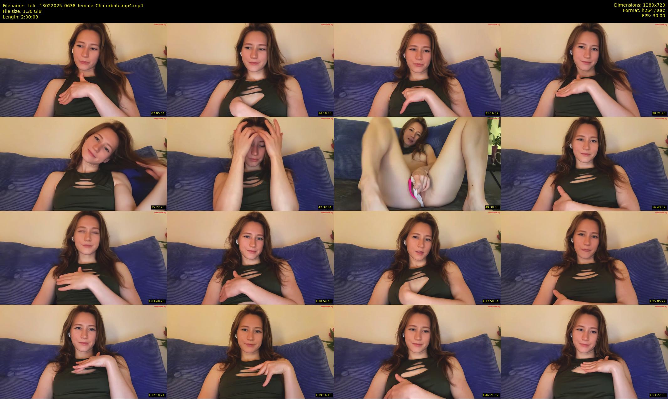 _feli_ — 121 minute Chaturbate female cam show recording, 720p, Feb 13, 2025