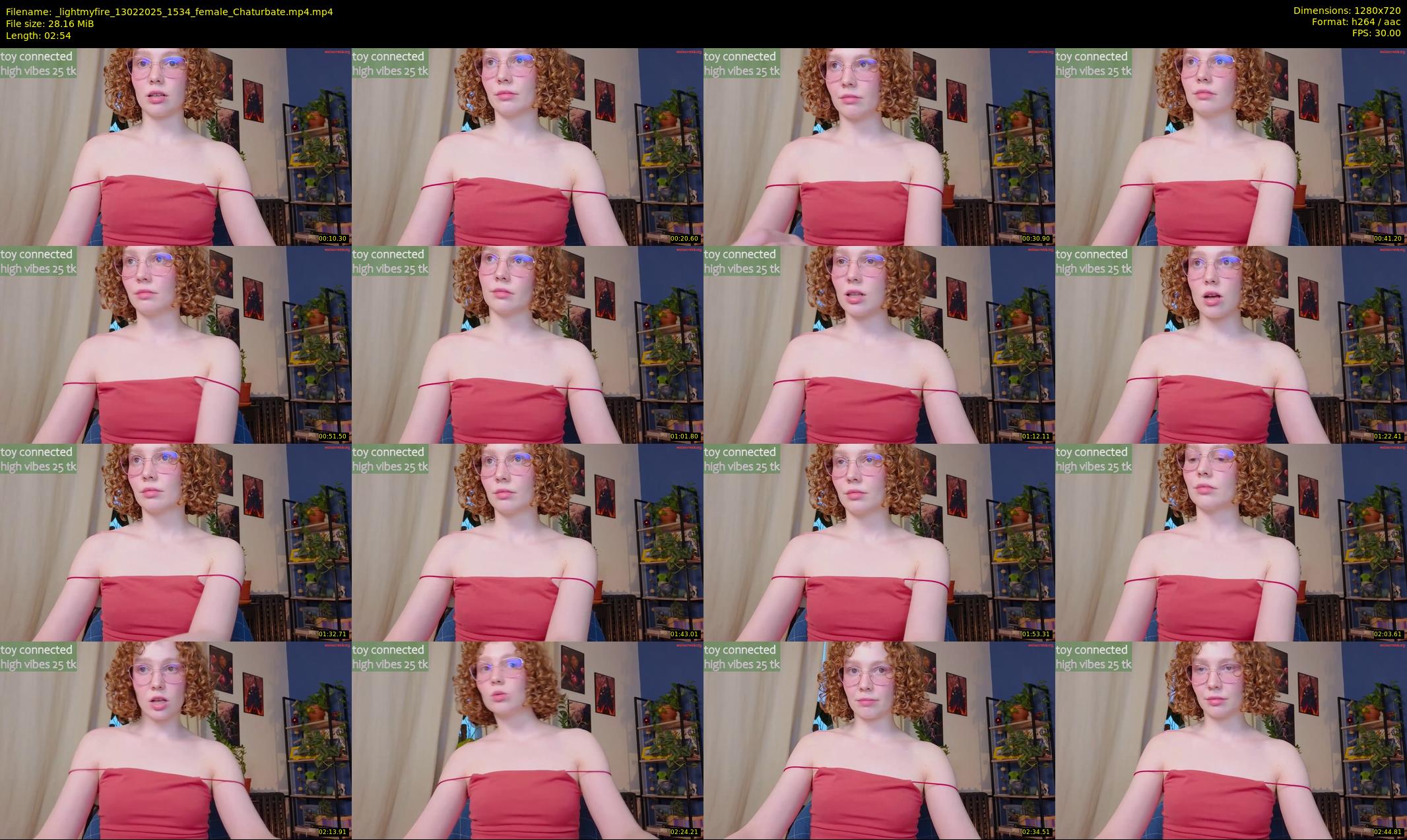 _lightmyfire — 3 minute Chaturbate female cam show recording, 720p, Feb 13, 2025