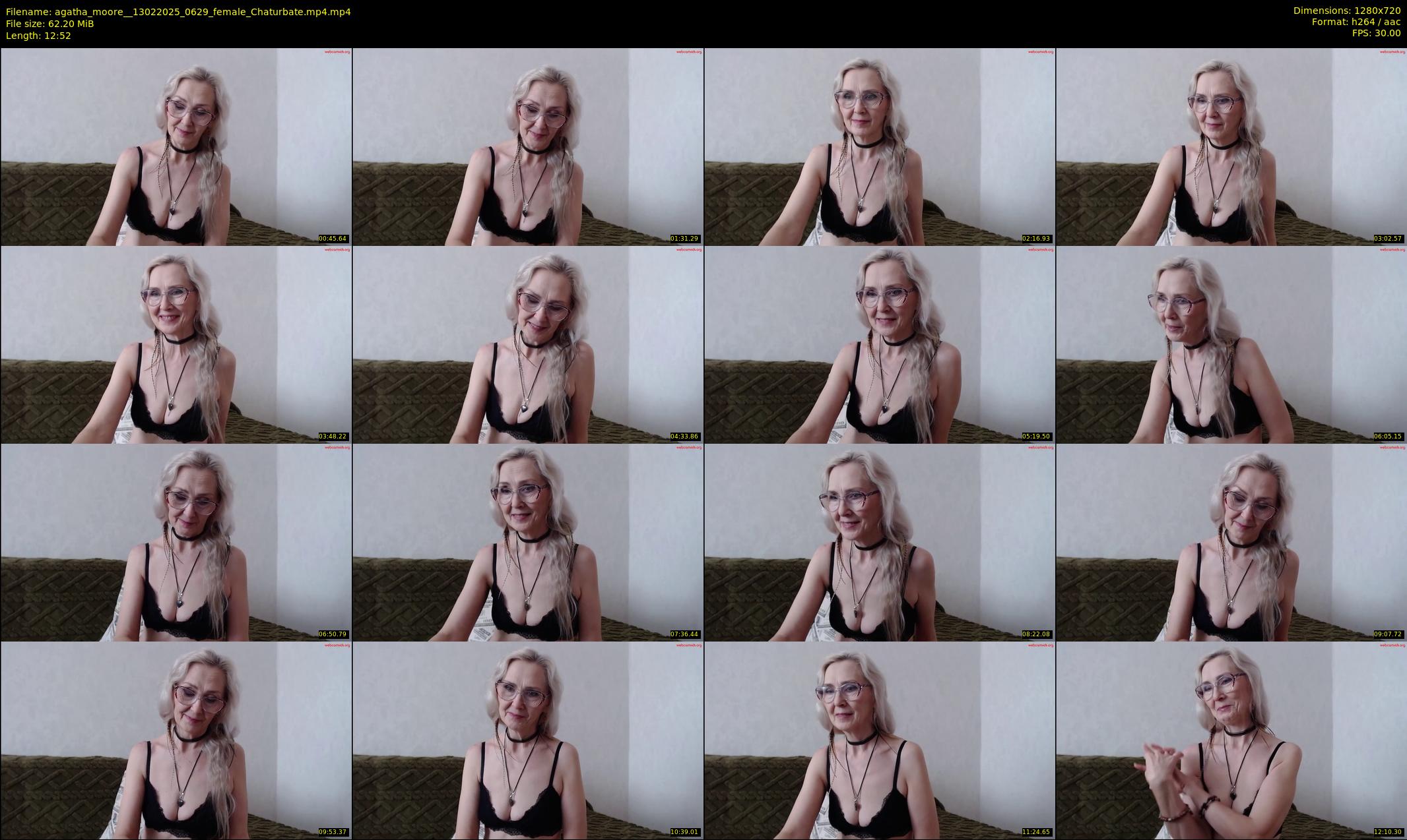 agatha_moore_ — 13 minute Chaturbate female cam show recording, 720p, Feb 13, 2025