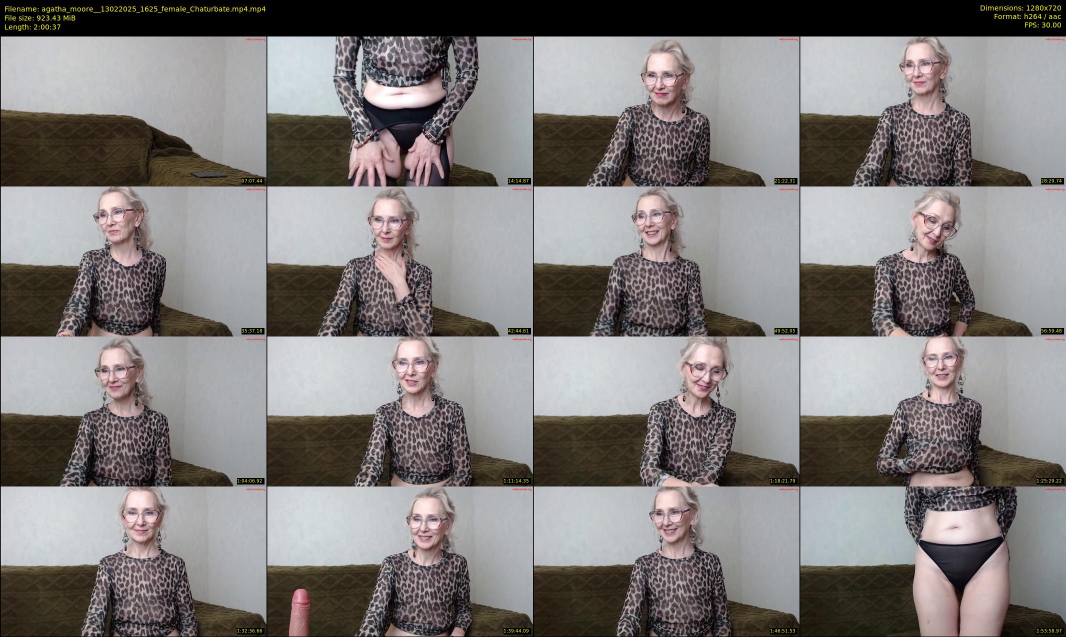 agatha_moore_ — 121 minute Chaturbate female cam show recording, 720p, Feb 13, 2025