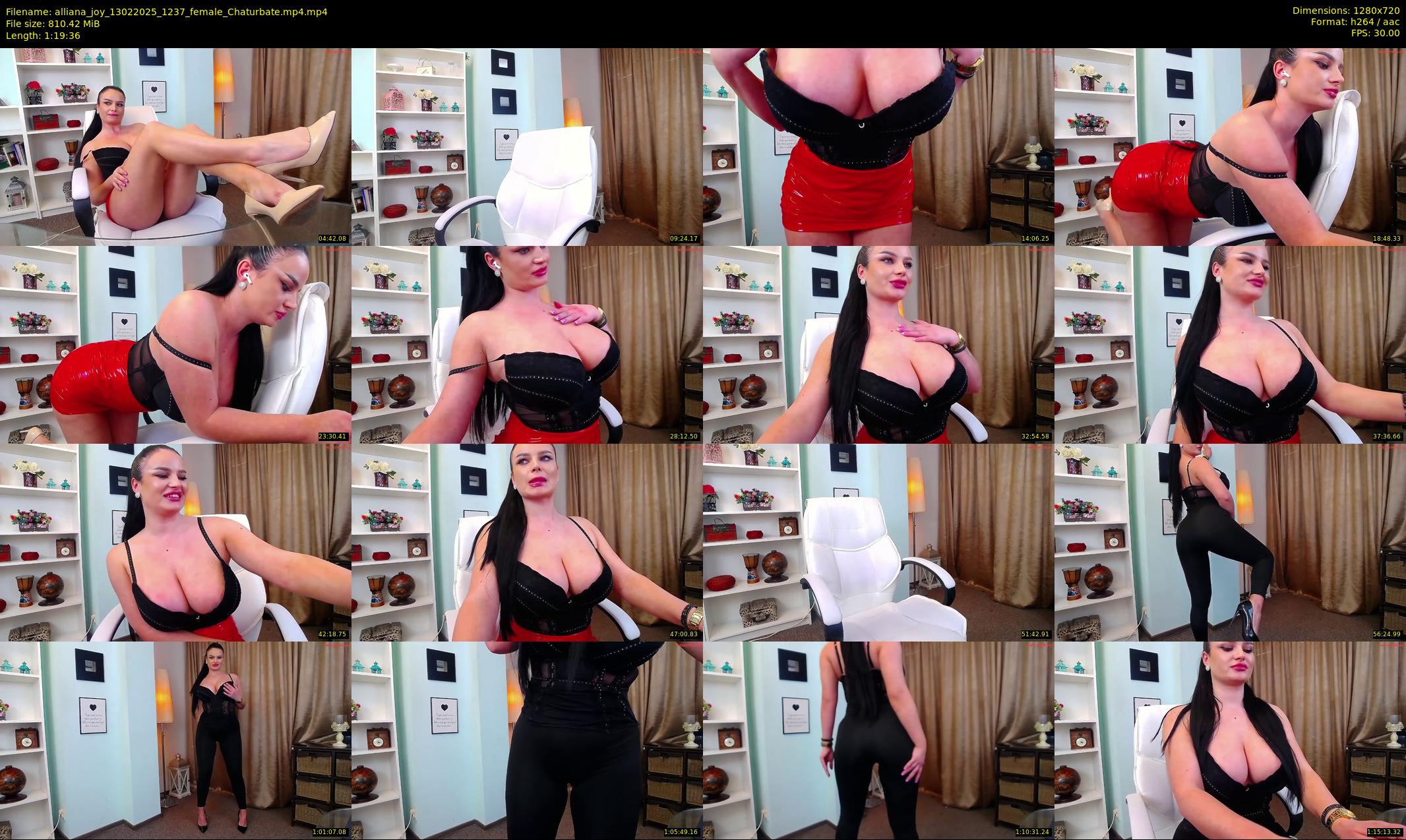 alliana_joy — 80 minute Chaturbate female cam show recording, 720p, Feb 13, 2025