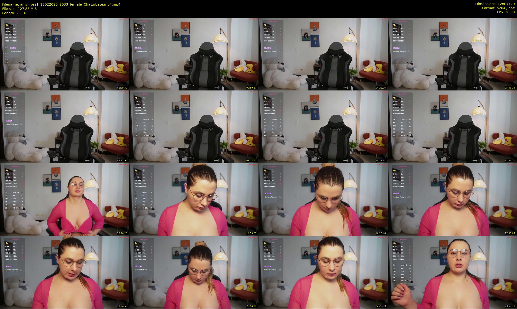 amy_ross1 — 26 minute Chaturbate female cam show recording, 720p, Feb 13, 2025