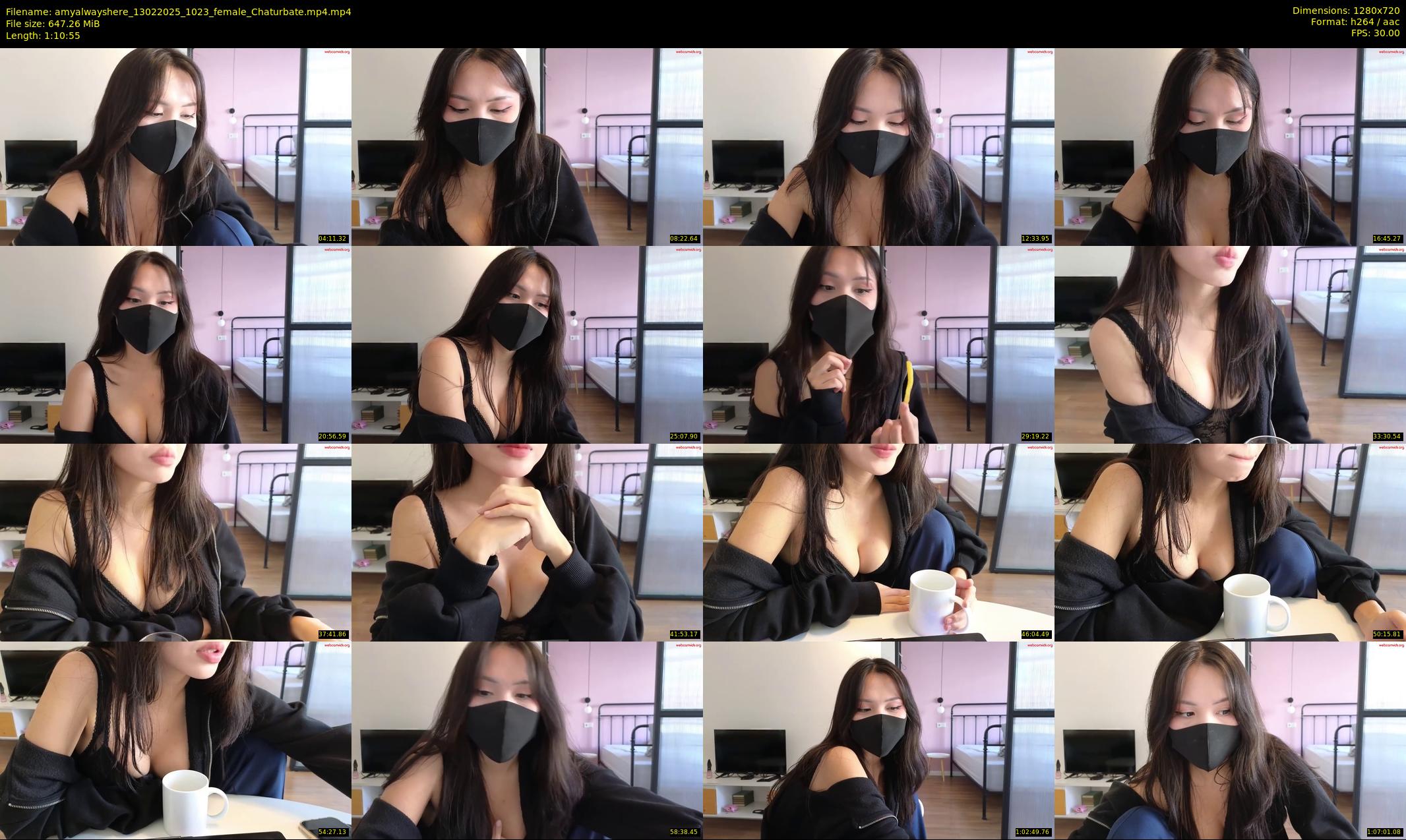 amyalwayshere — 71 minute Chaturbate female cam show recording, 720p, Feb 13, 2025